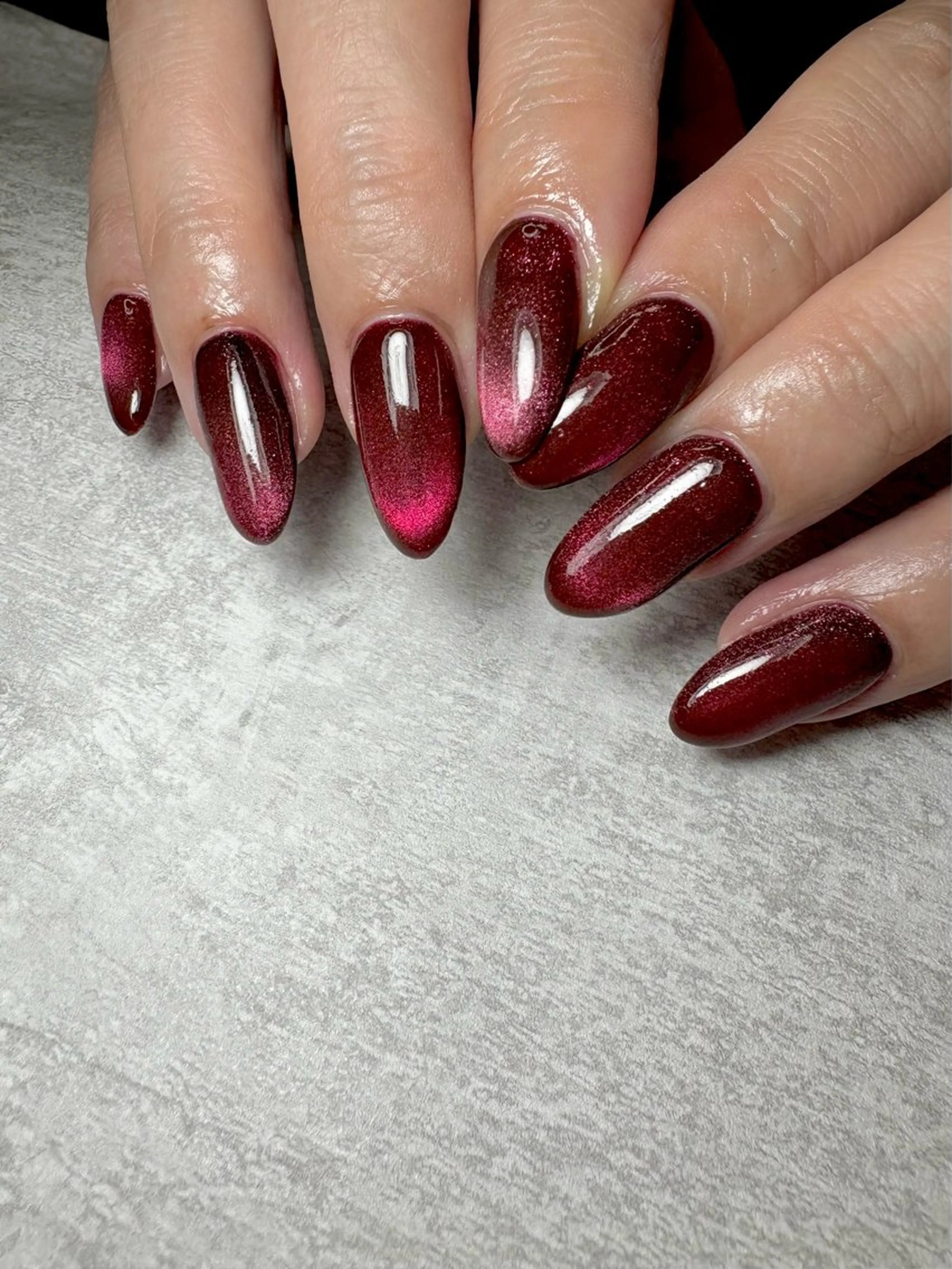 ネイル ジェルネイル マグネットネイル ワンカラーネイル BEAUTY GARDEN 【nail salon unseul】所属・nana .のネイルデザイン