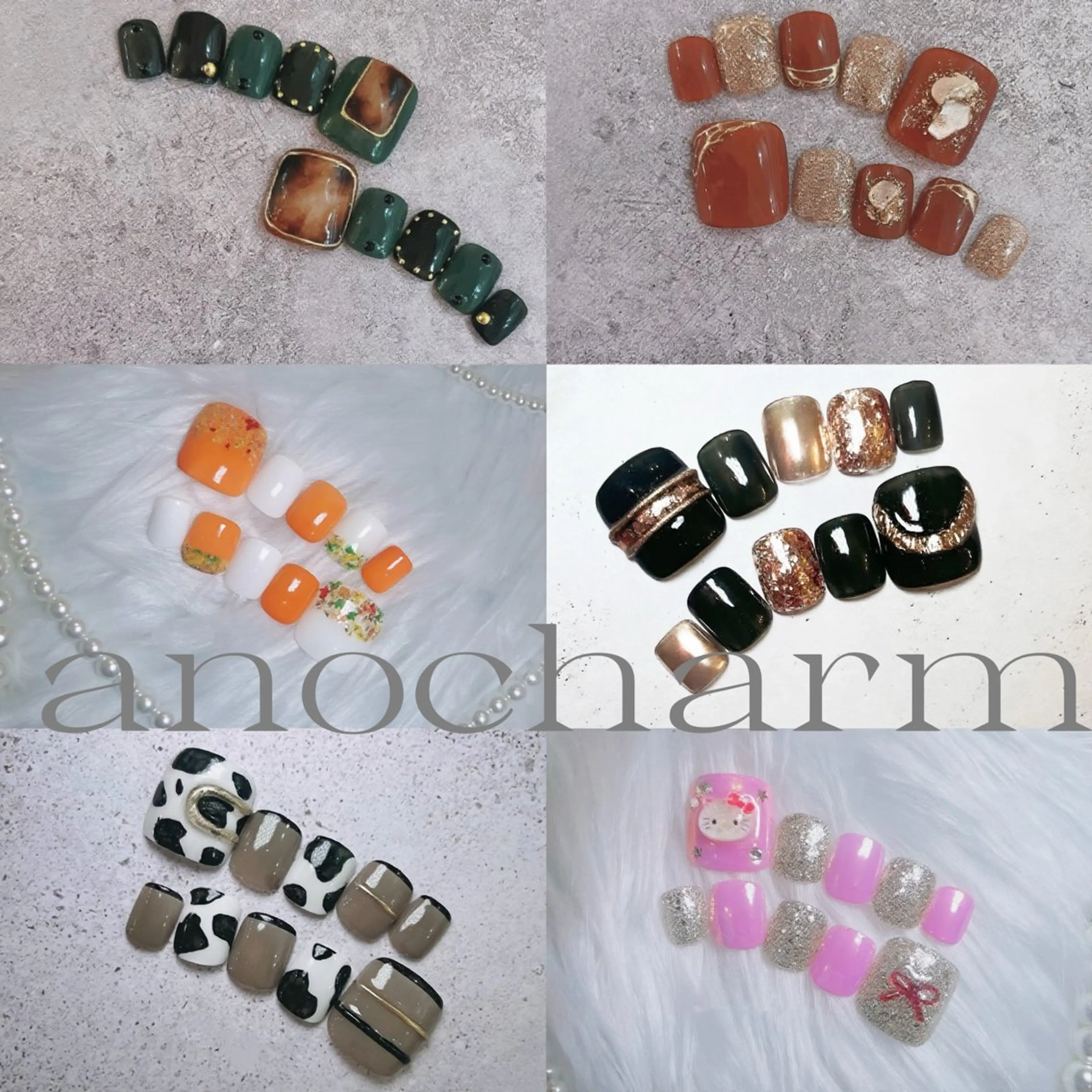 ネイル フラッシュネイル フットネイル マグネットネイル ミラーネイル ニュアンスネイル フットネイル anocharm🫧 ami［店長］のマツエク・マツパデザイン