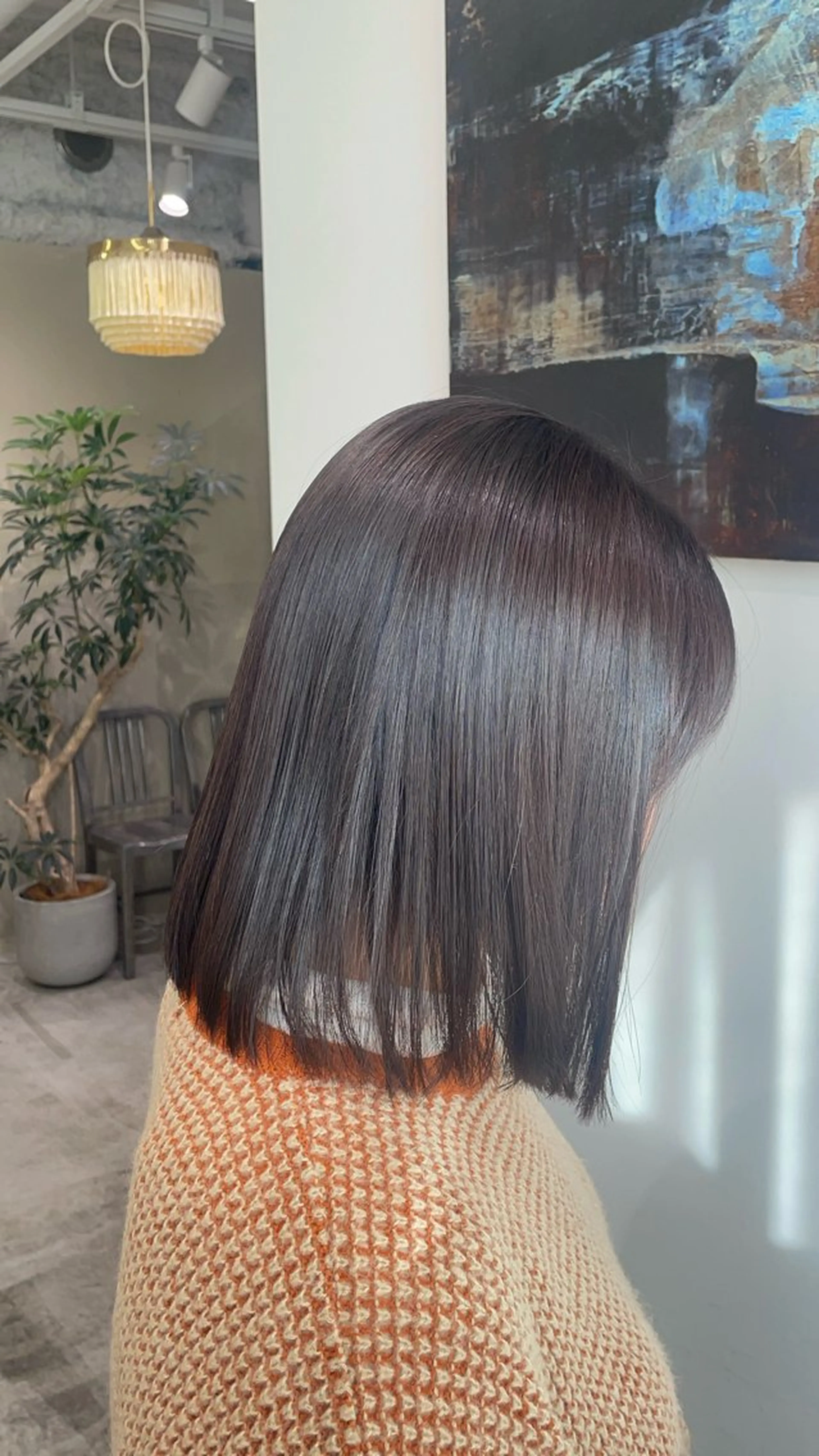 ショート カラー 髪質改善 トリートメント 安達 萌花のヘアスタイル