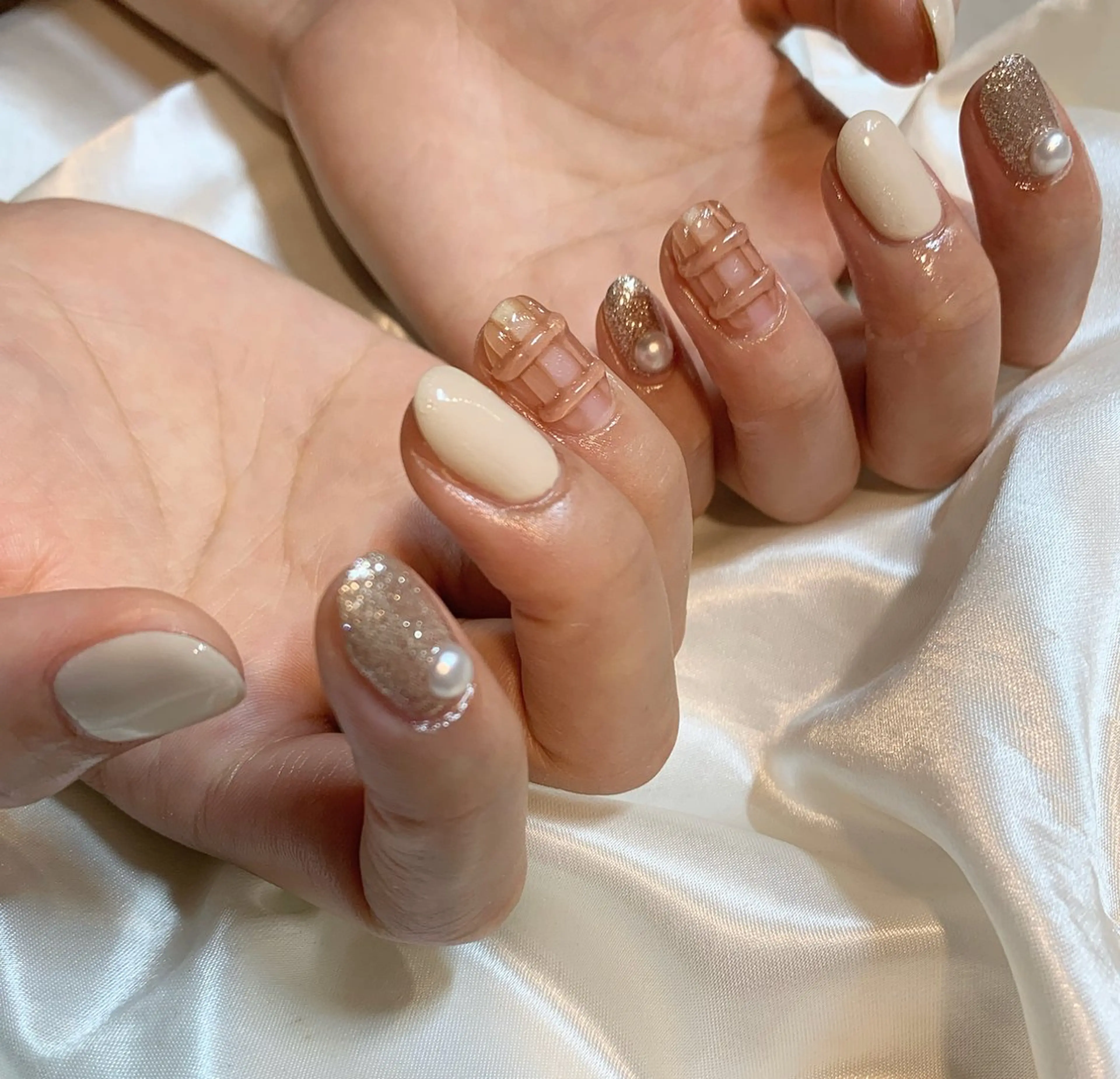 ネイル ハンドネイル にしぐち はるかのネイルデザイン