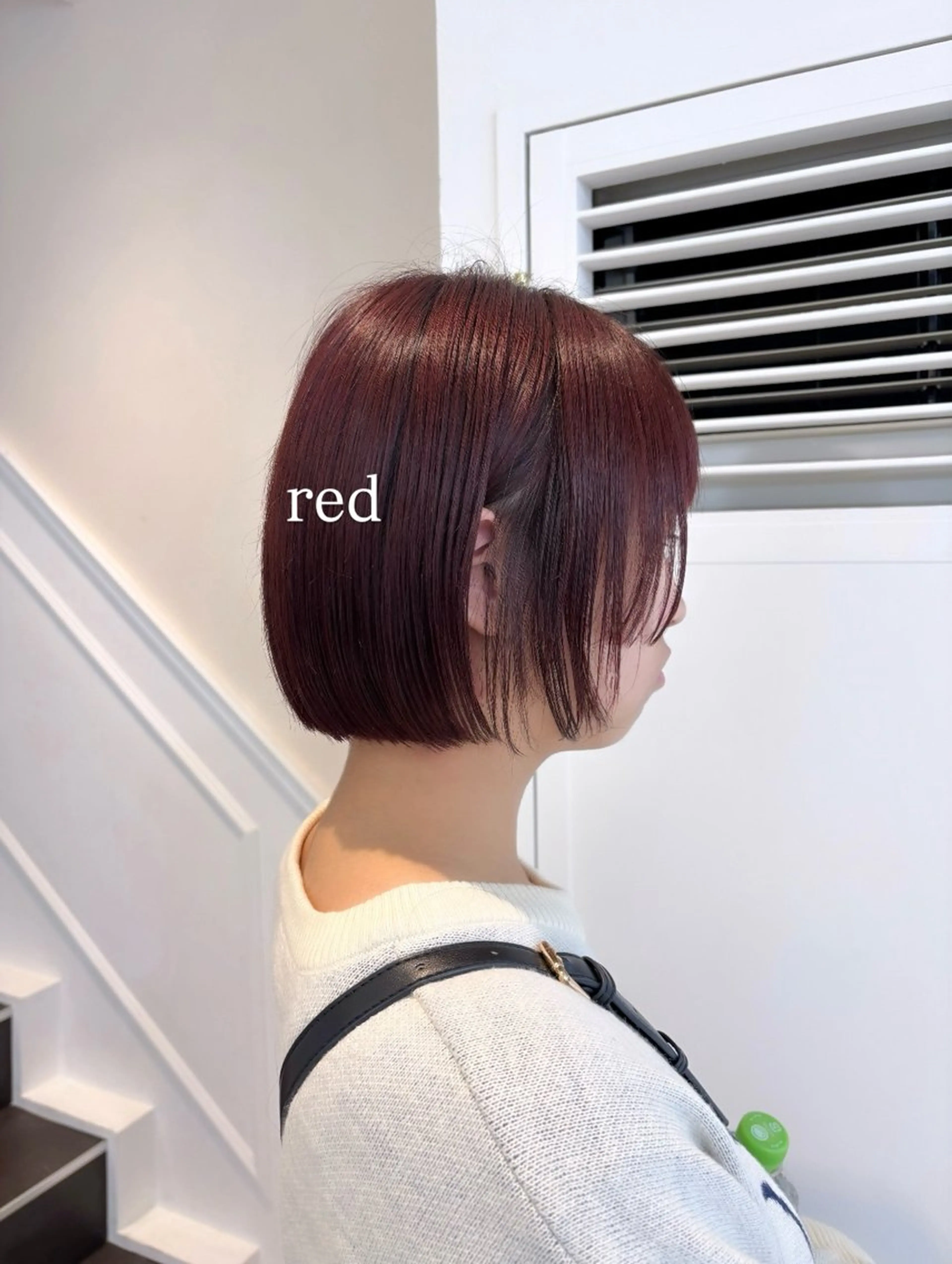 ショート カラー ブリーチ ブラウンカラー ブリーチなしカラー レッドカラー レッドブラウン 柔らかgirly/ レイヤー/yuiのヘアスタイル