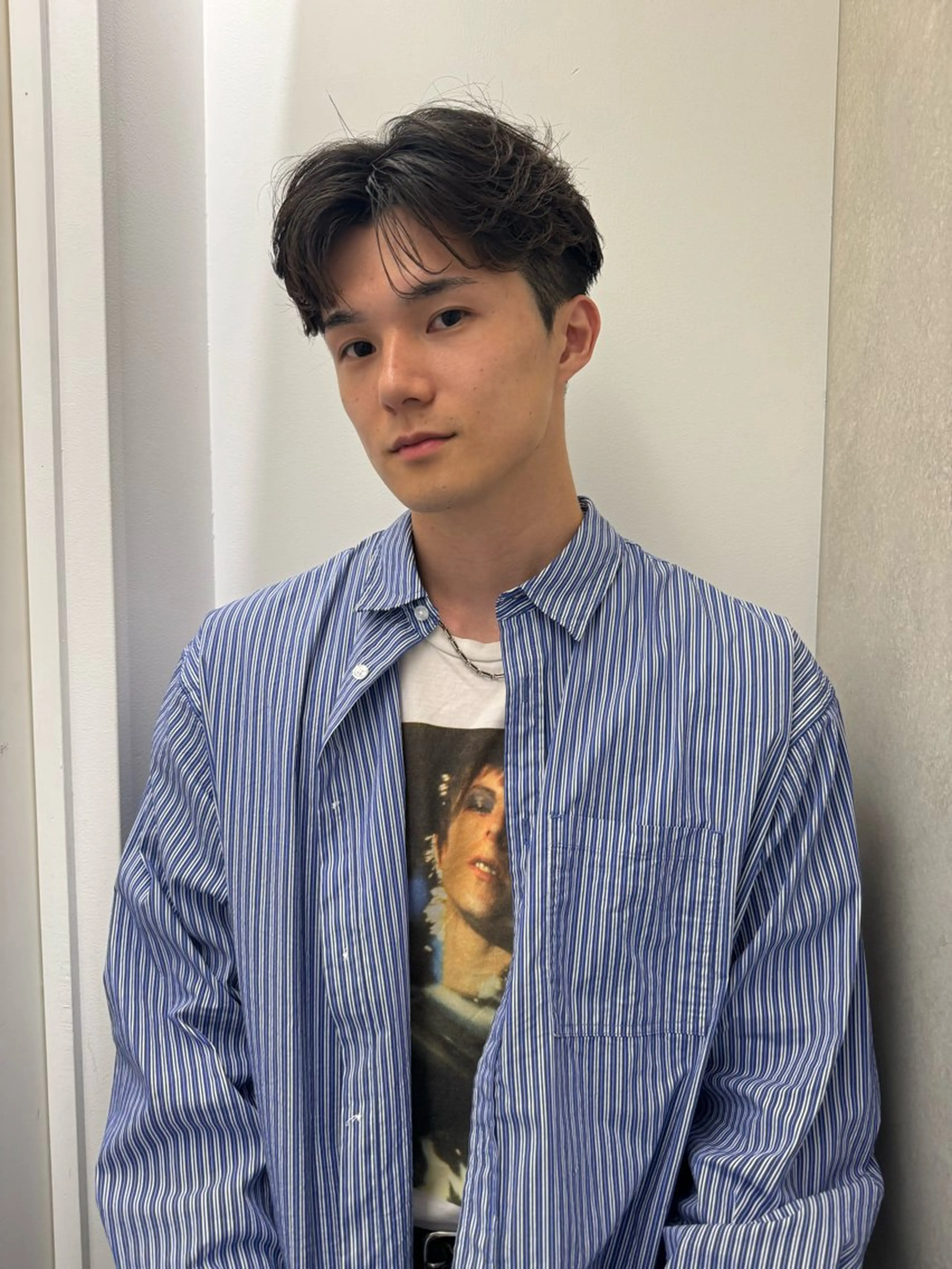 ショート パーマ メンズ カット パーマ 🇰🇷カルマパーマ kaito🇰🇷のヘアスタイル