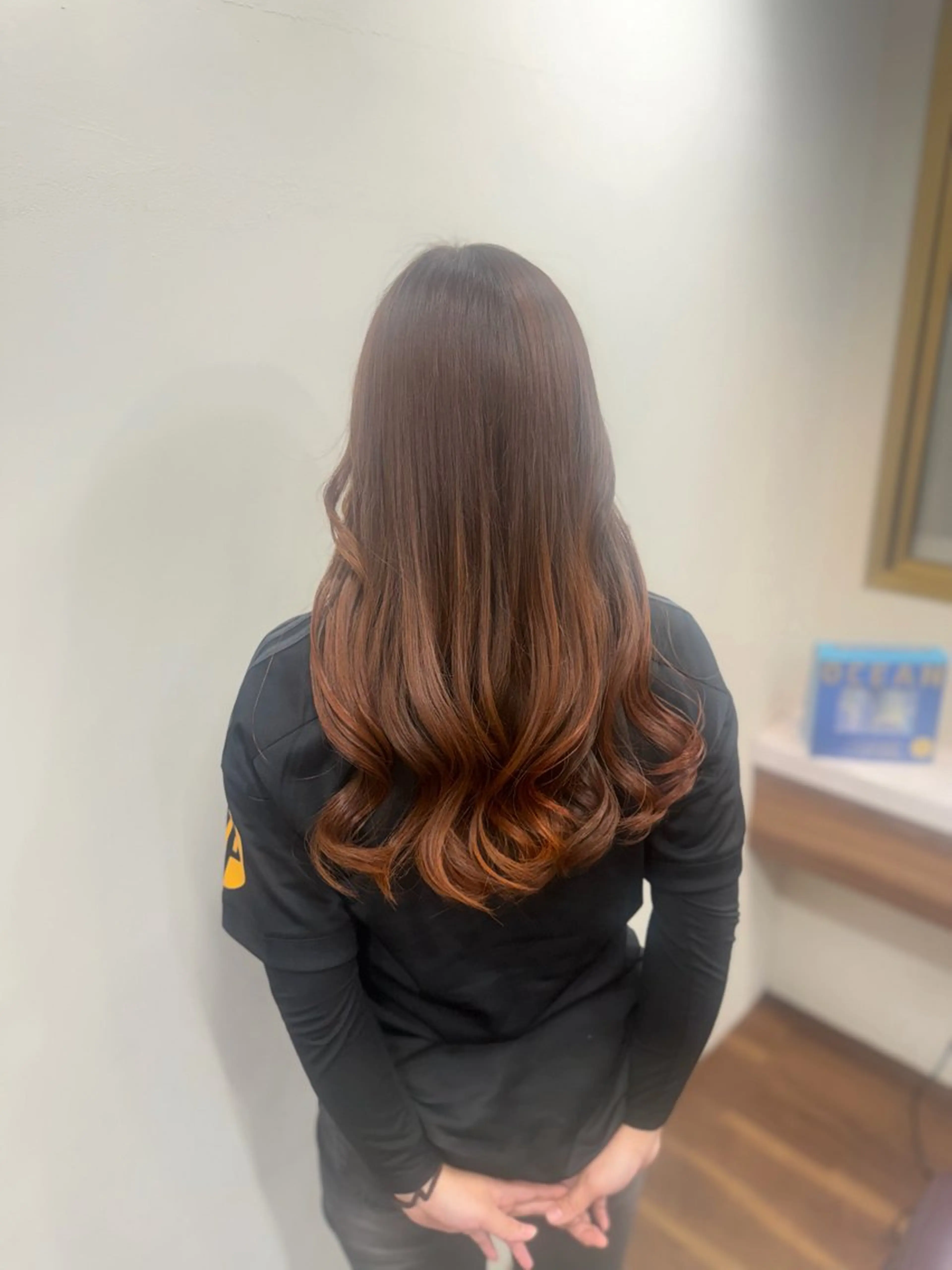 ロング カラー トリートメント ヘアカラー トリートメント みさき ♡のヘアスタイル