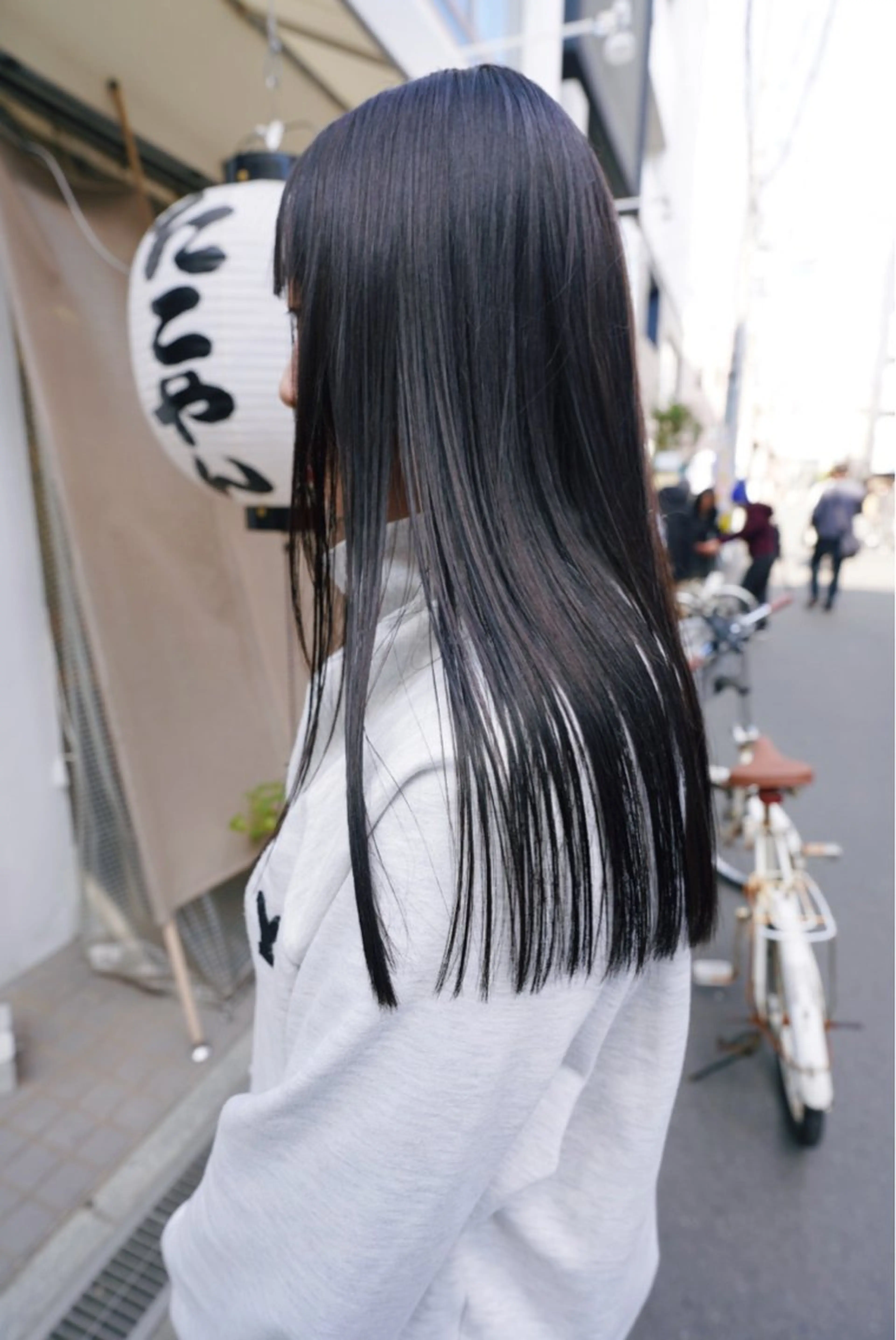 ロング カット 縮毛矯正 トリートメント ODO RIBAのヘアスタイル