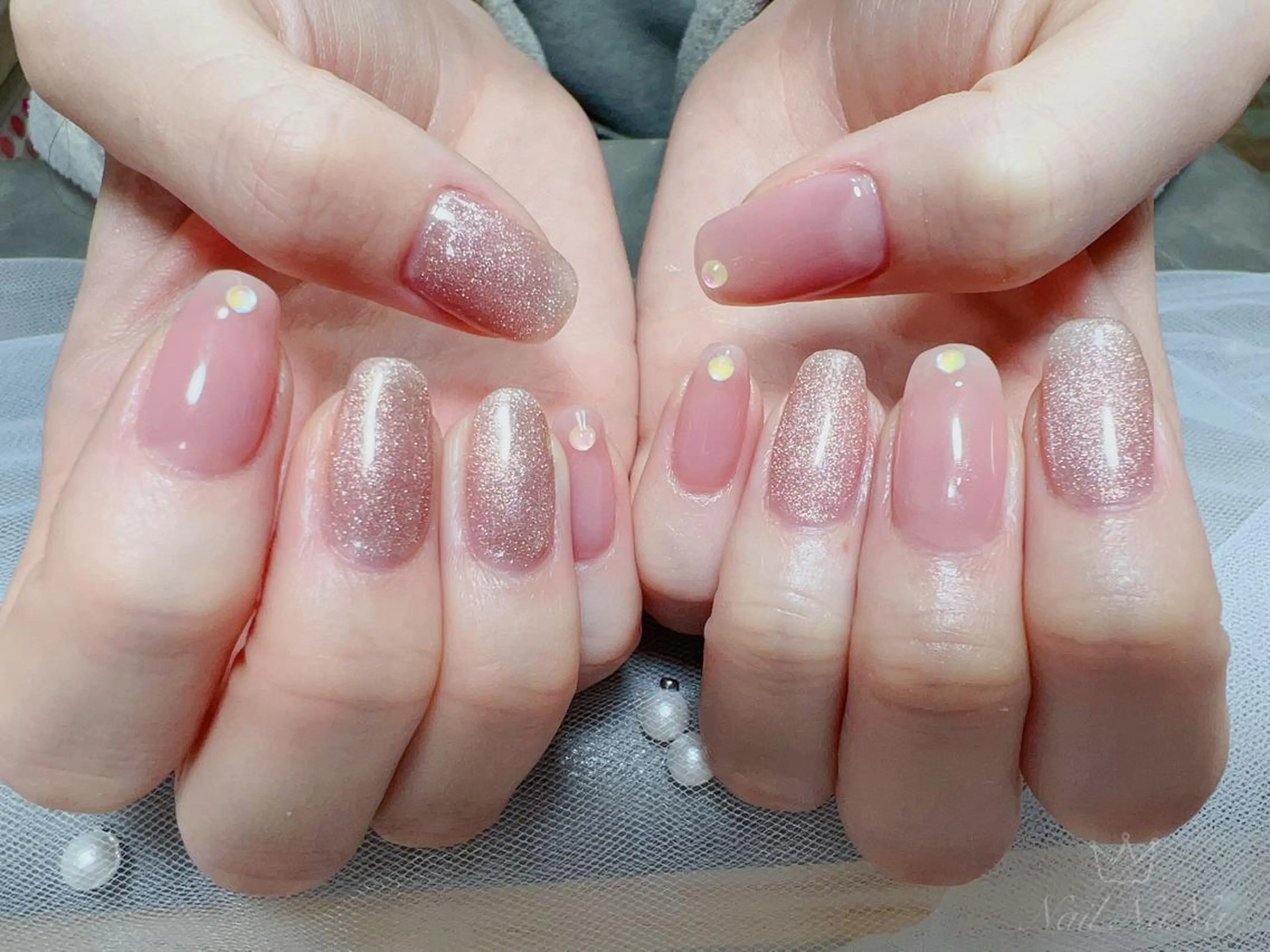 ショート カラー ネイル ハンドネイル Nail NaNaのネイルデザイン