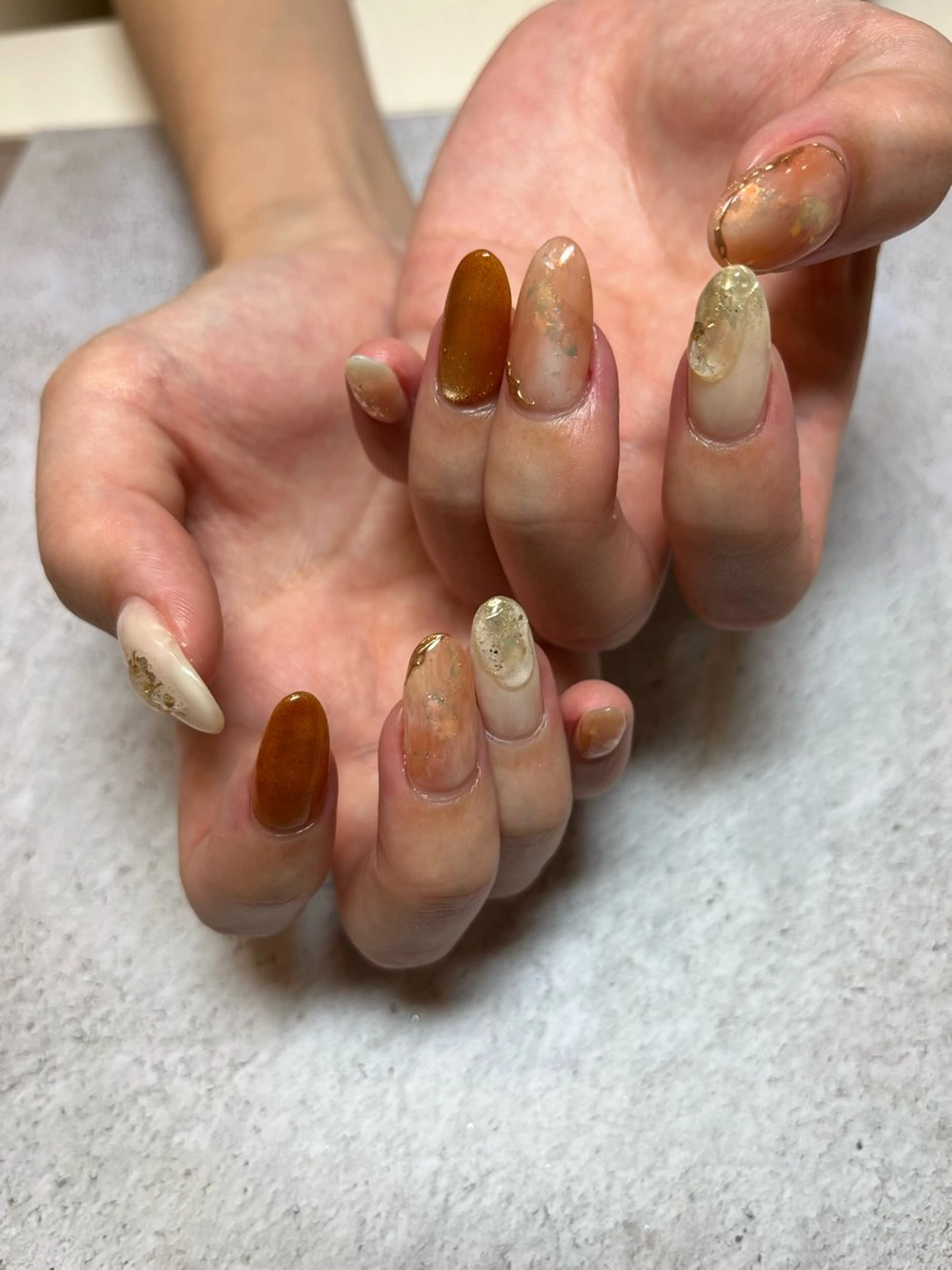 ネイル ハンドネイル 【LINON】 airiのネイルデザイン