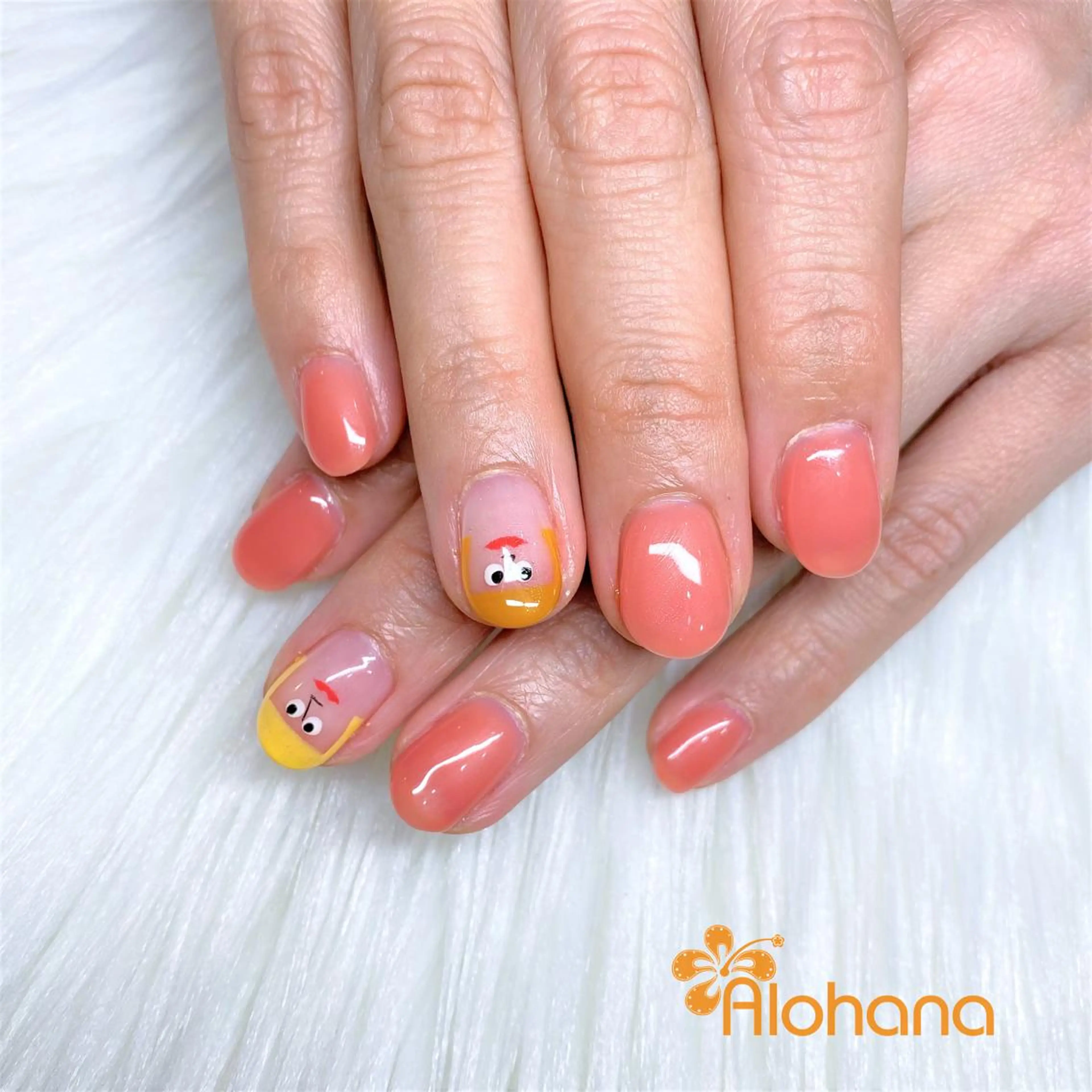 ネイル ハンドネイル Alohana Minaのネイルデザイン