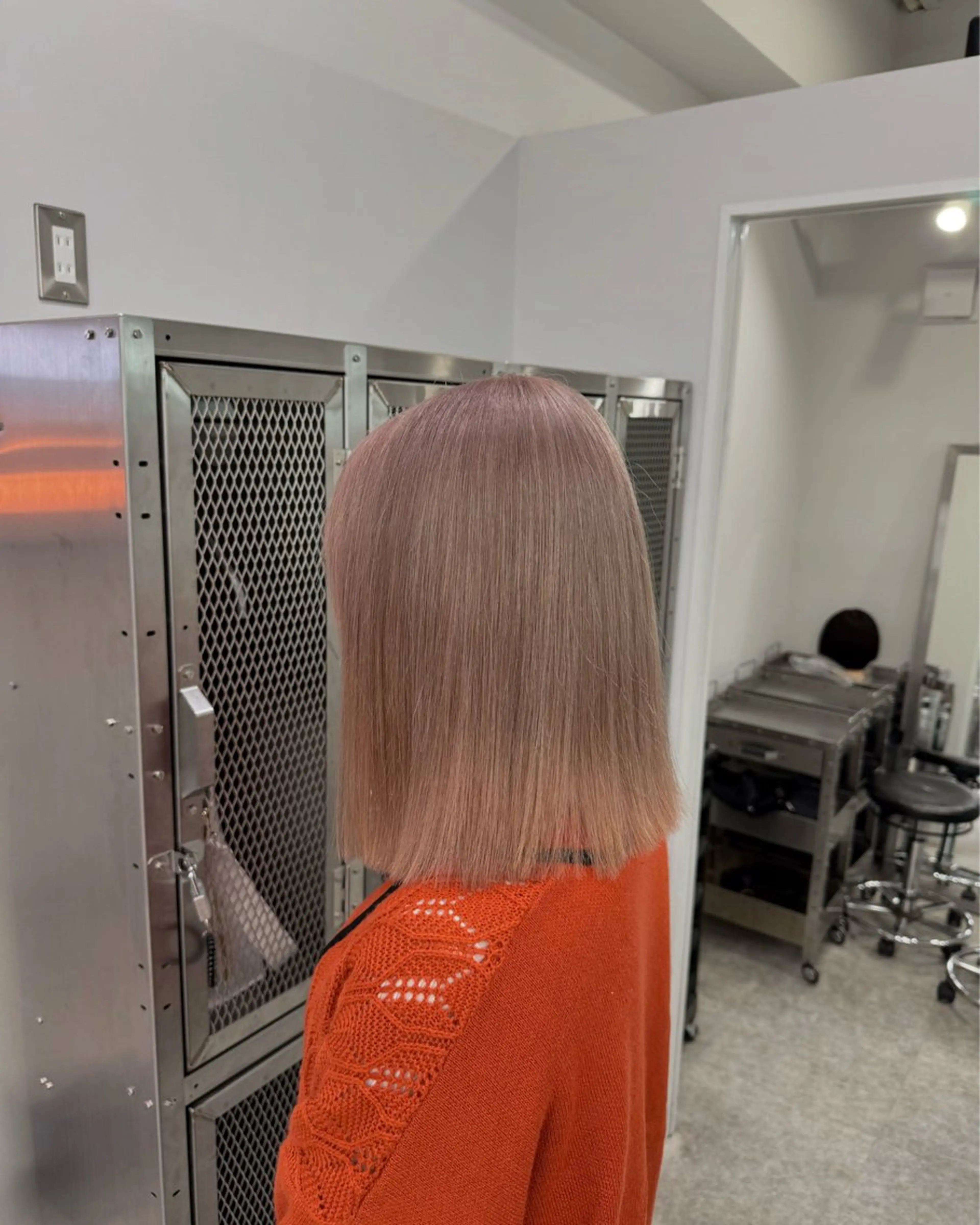 ミディアム カラー ヘアカラー 【🥀履歴修正🥀】 ハイトーン職人/拓真のヘアスタイル