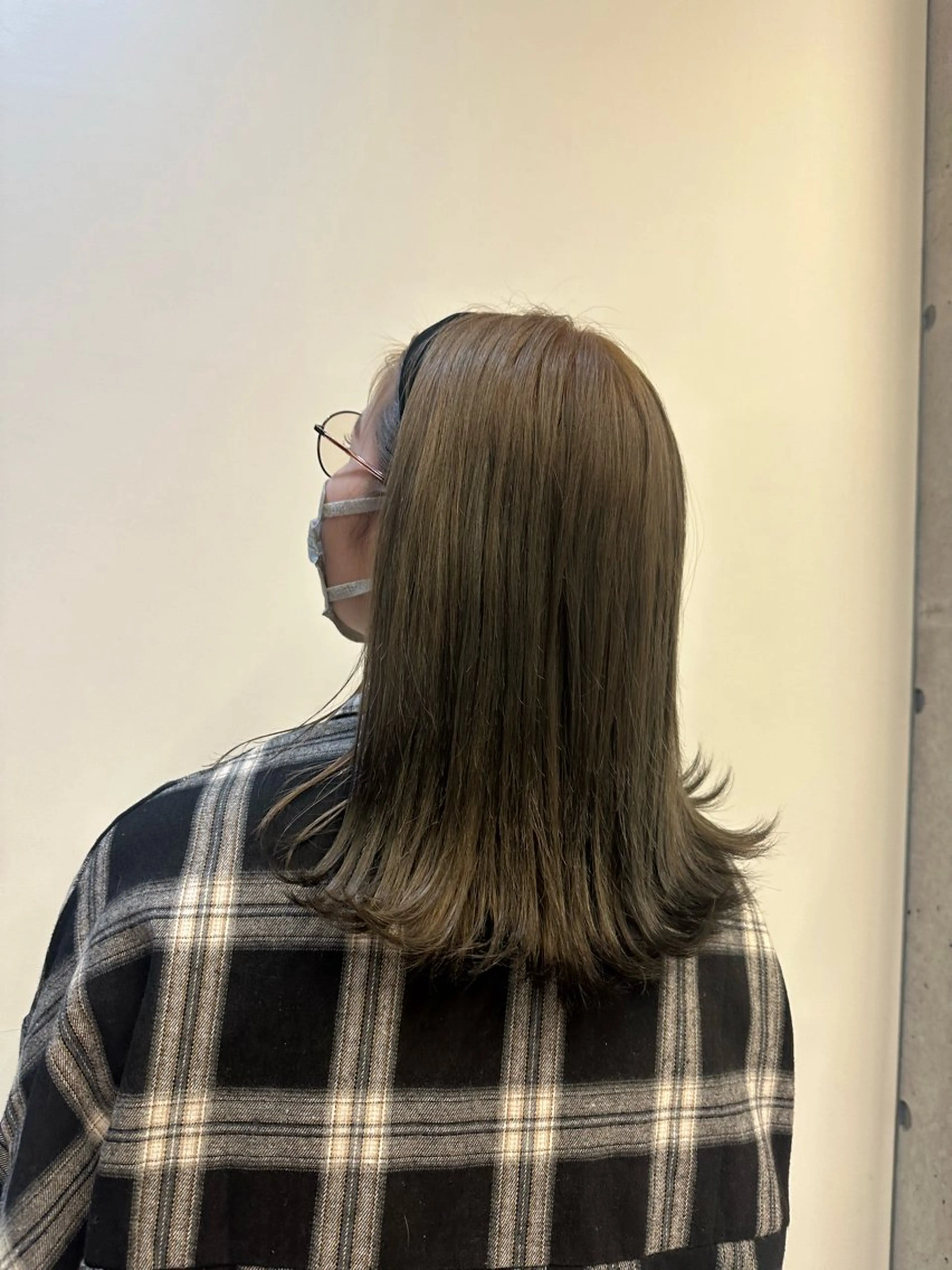 ミディアム juna🌺/海外 ヘア/ハイトーンのヘアスタイル