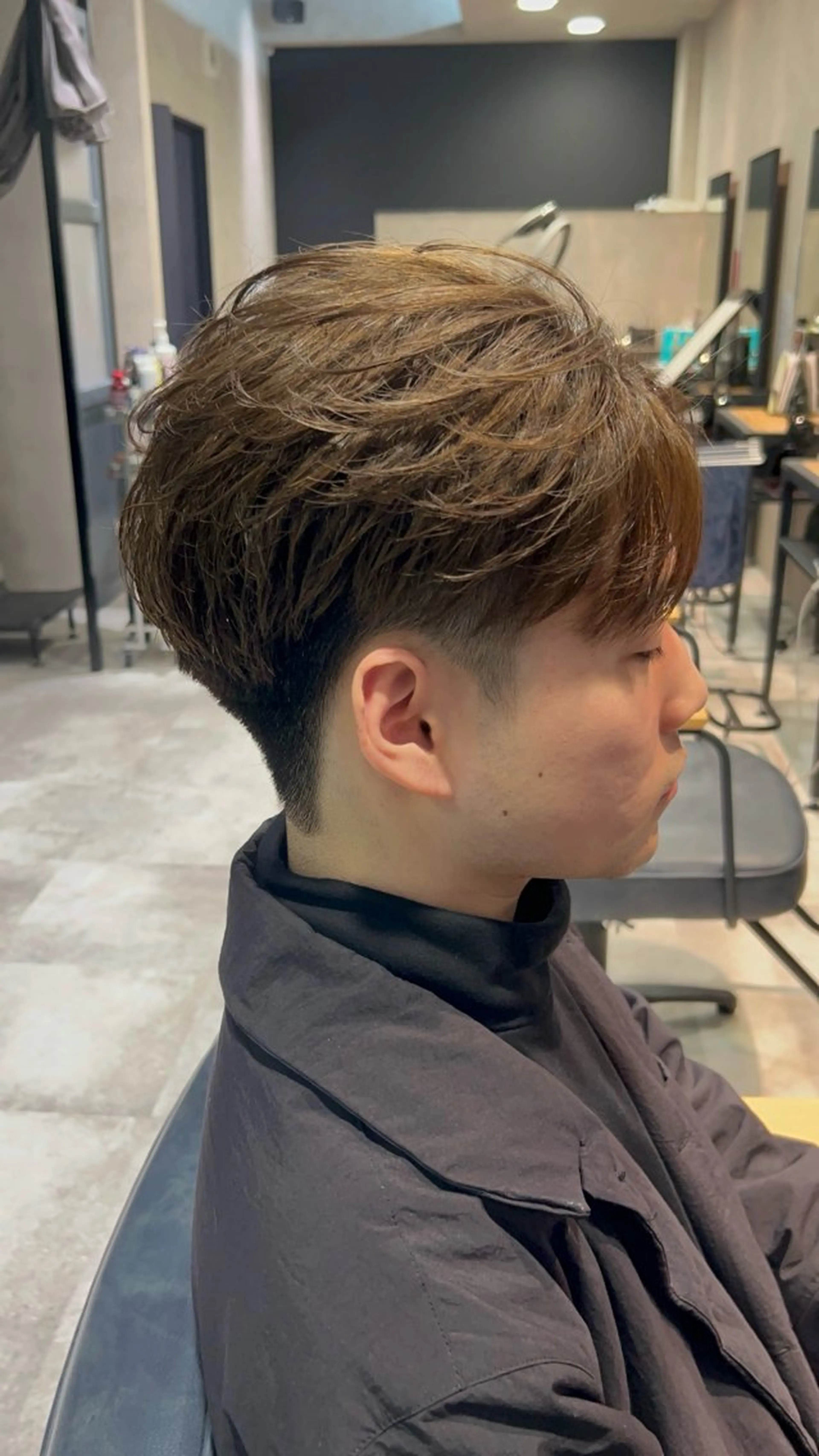 【新規限定】メンズカット+カラーの写真