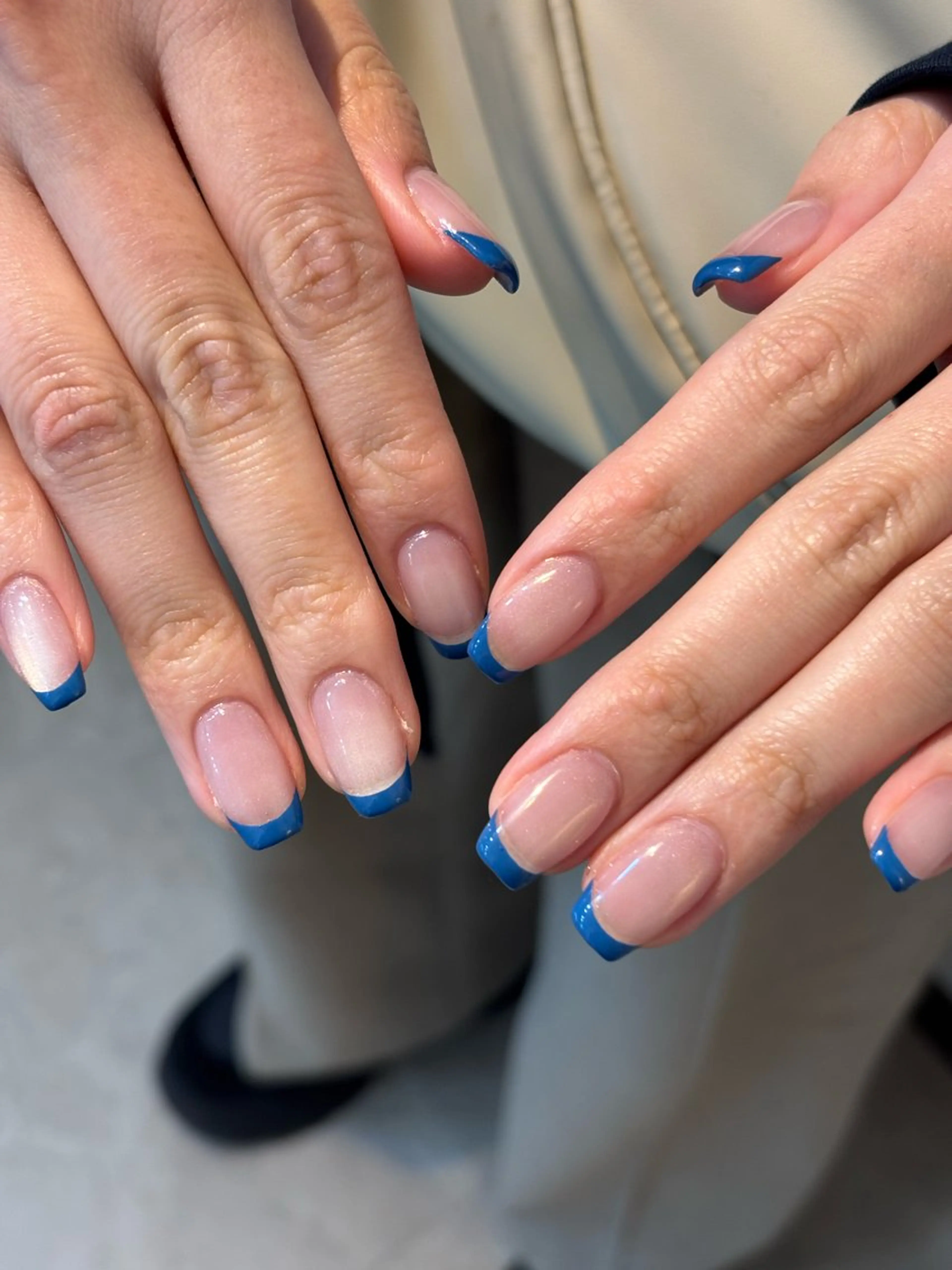 ネイル フレンチネイル 海老澤 萌のネイルデザイン