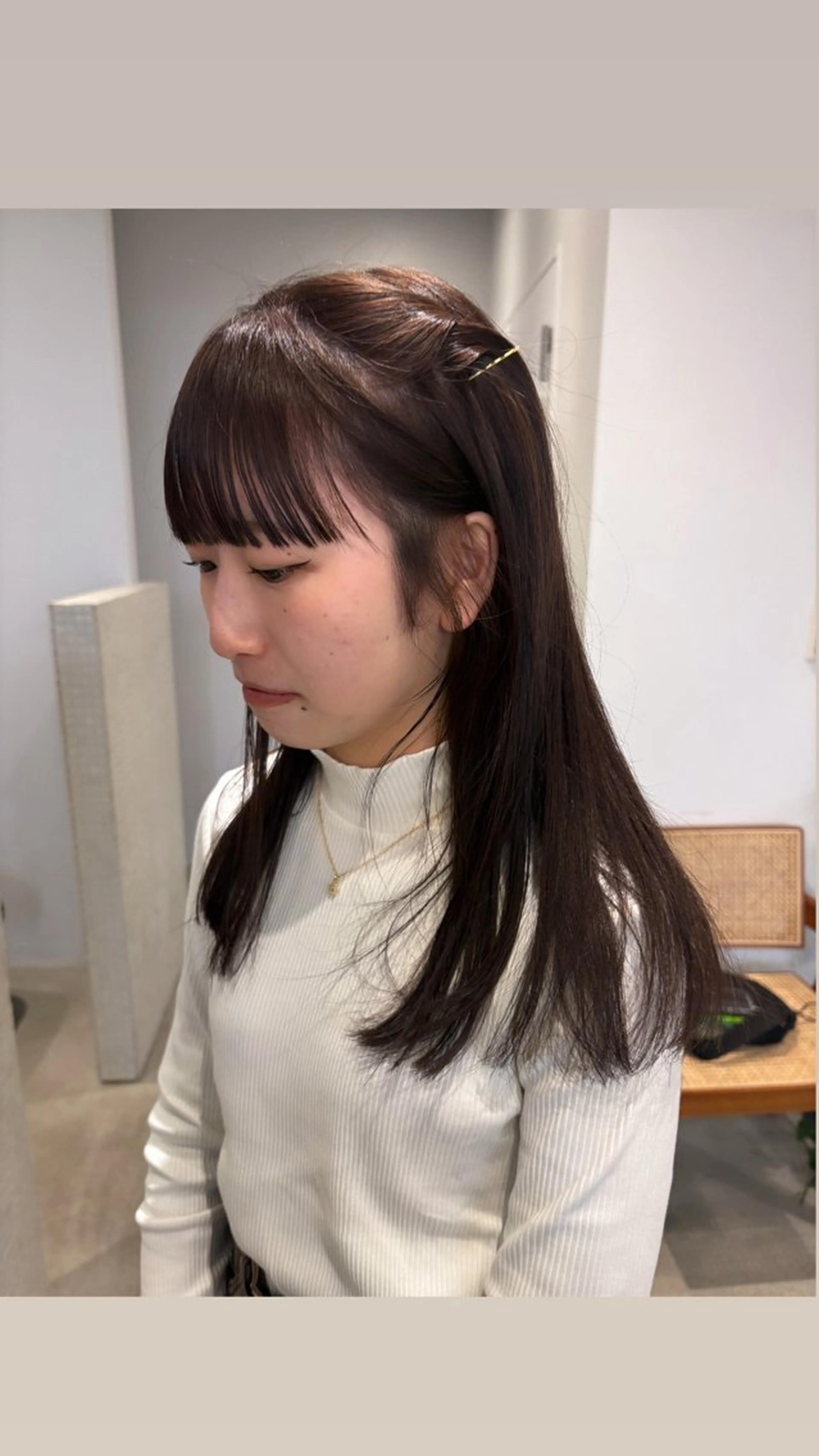 カラー ベージュカラー ヘアカラー 🎀RAMU🎀 暖色カラー/透明感のヘアスタイル