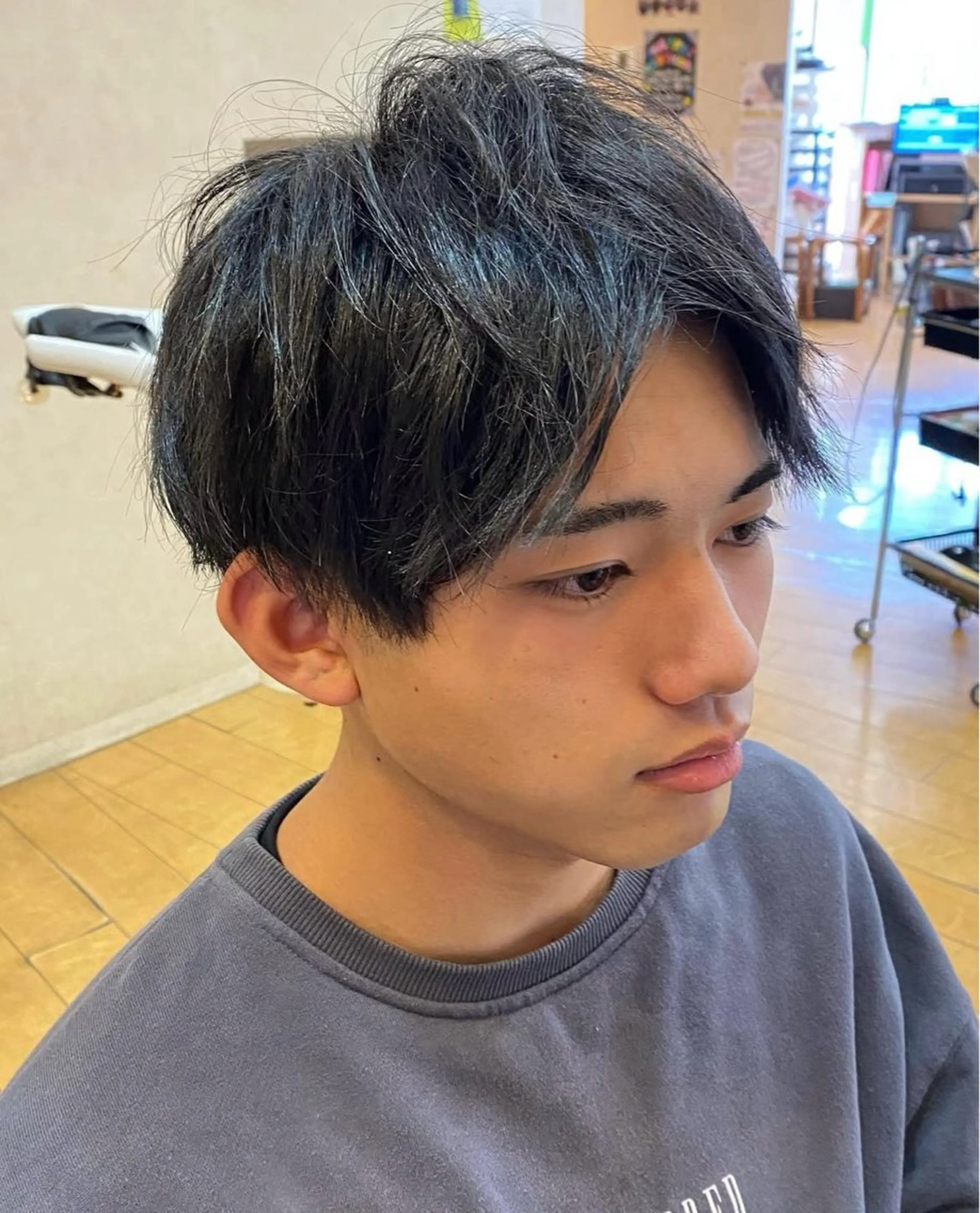 ショート メンズ 師岡 祐輔のヘアスタイル