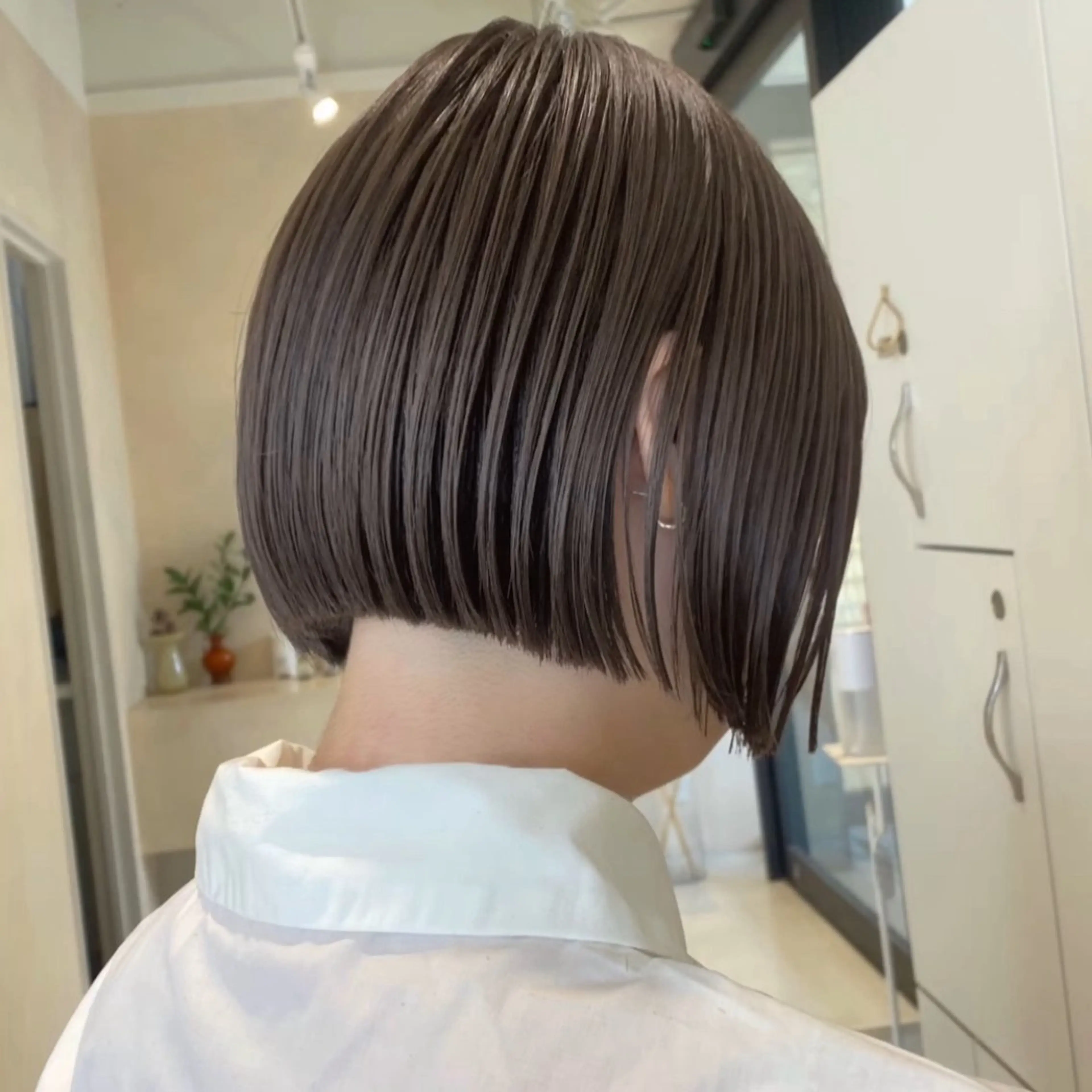 ショート カラー ボブ/ミニボブ 透明感カラーkadoのヘアスタイル