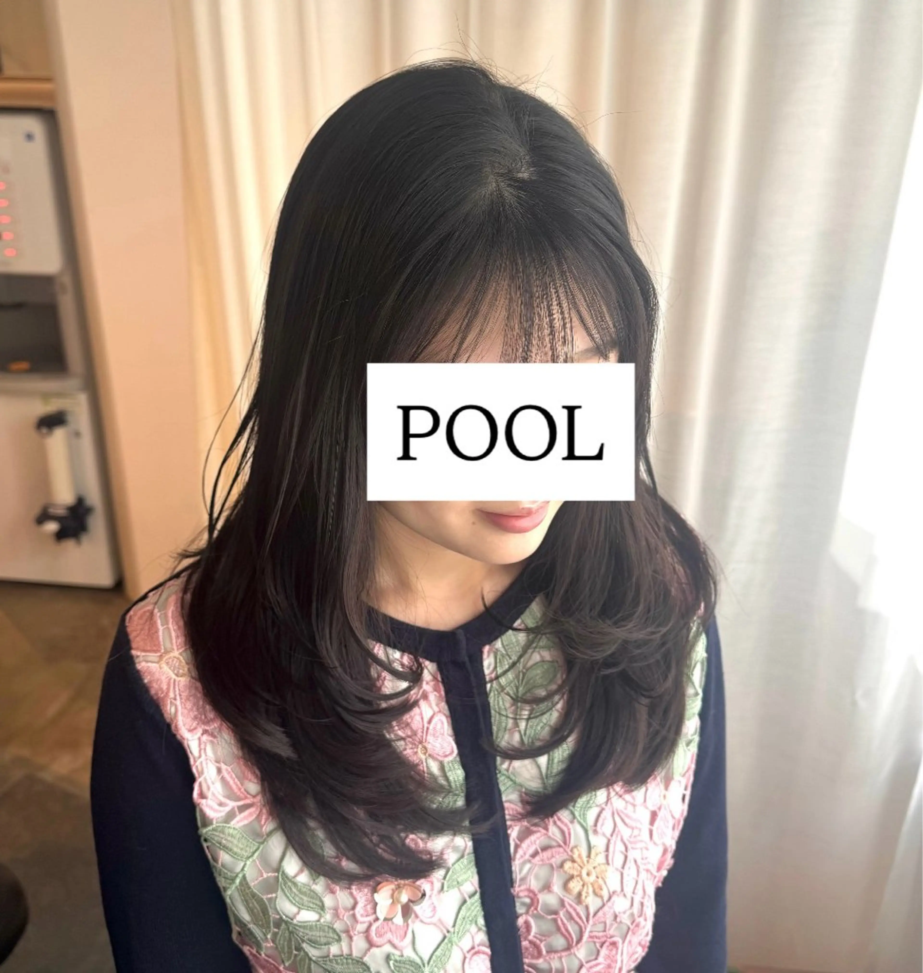 ロング カット ヘアカラー トリートメント カイリ 【POOL】のヘアスタイル