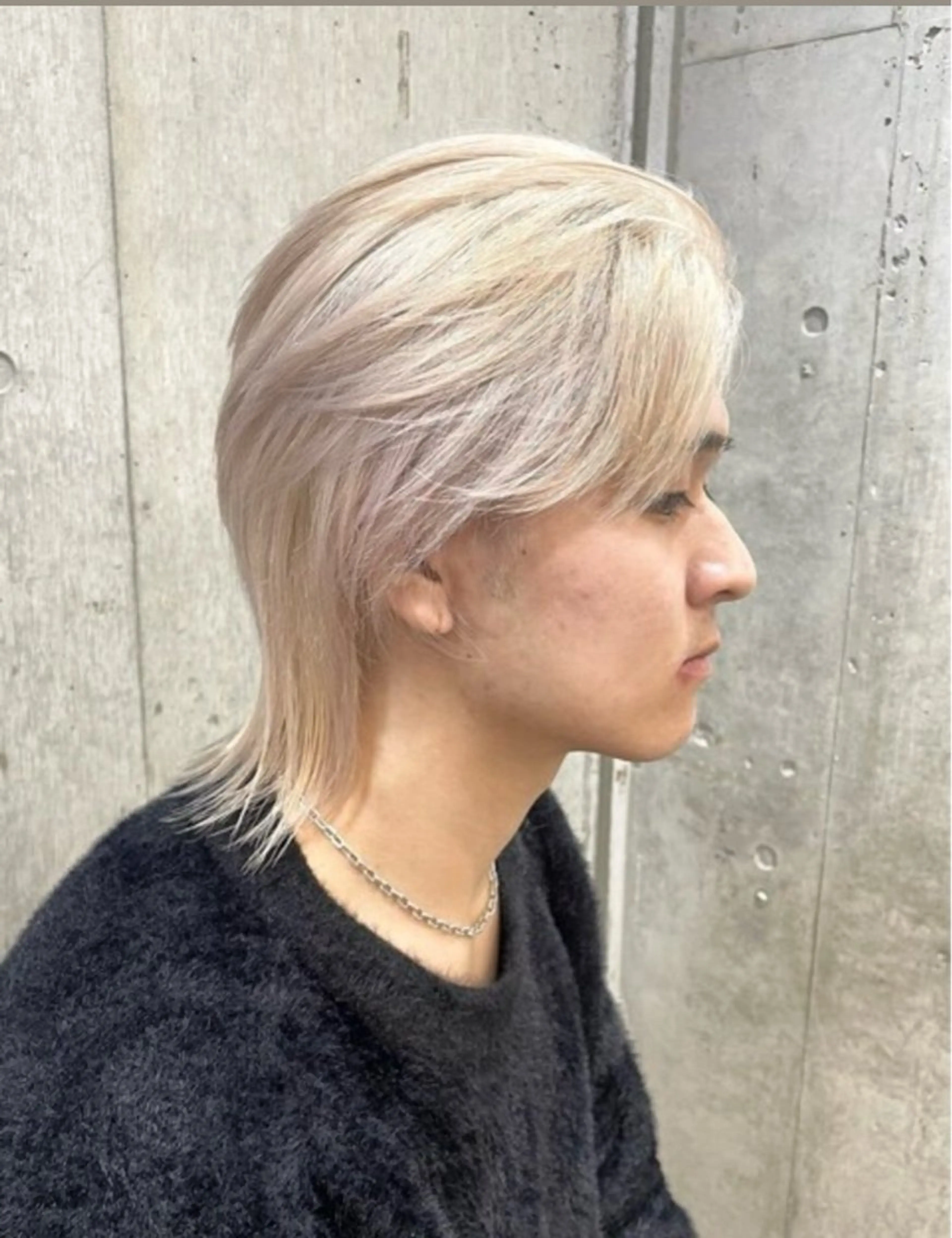 カラー メンズ ヘアカラー トリートメント メンズ/シャドウ/ 波巻き/kyogoのヘアスタイル