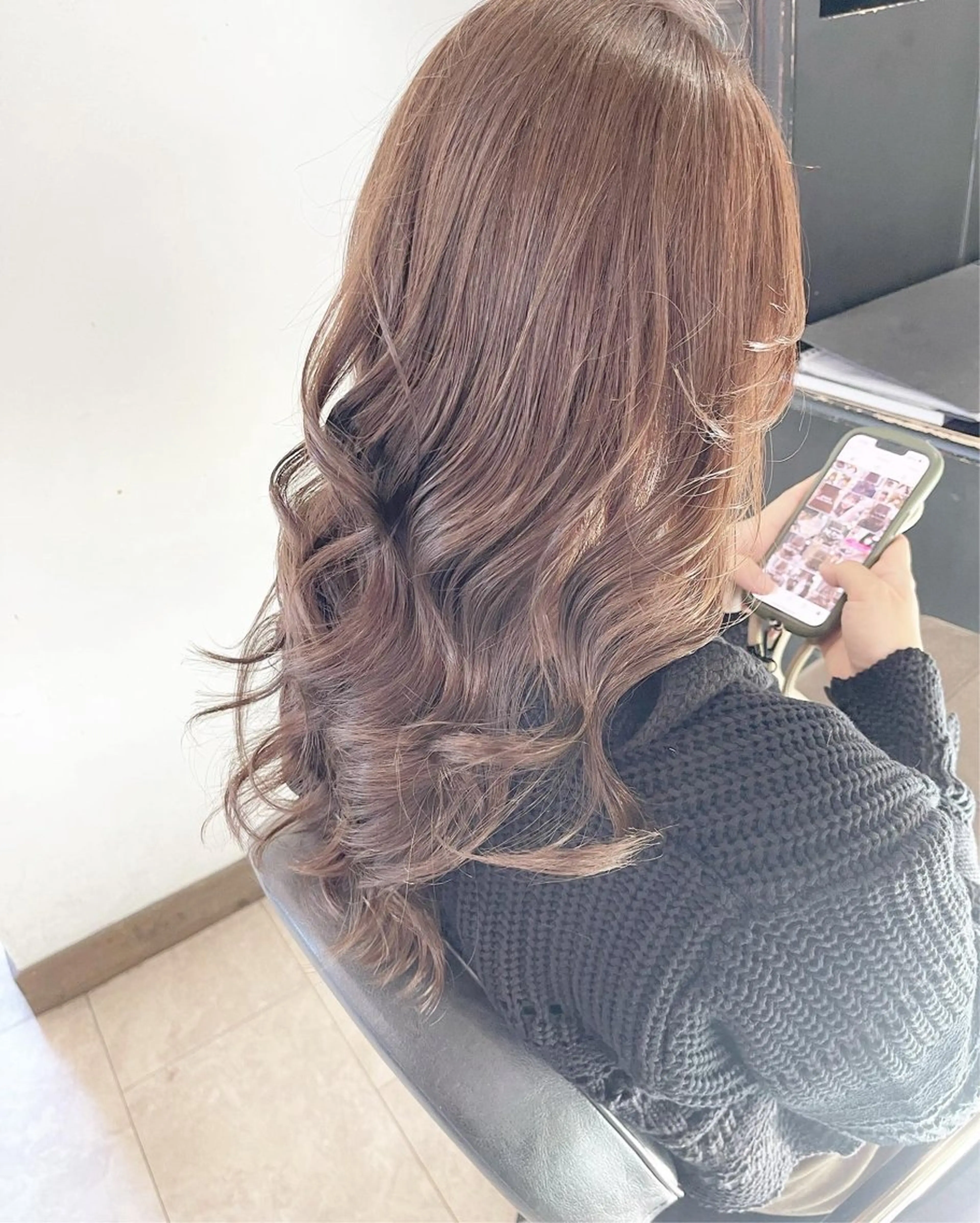 セミロング 剣持友希/ifh iizuka/高崎のヘアスタイル