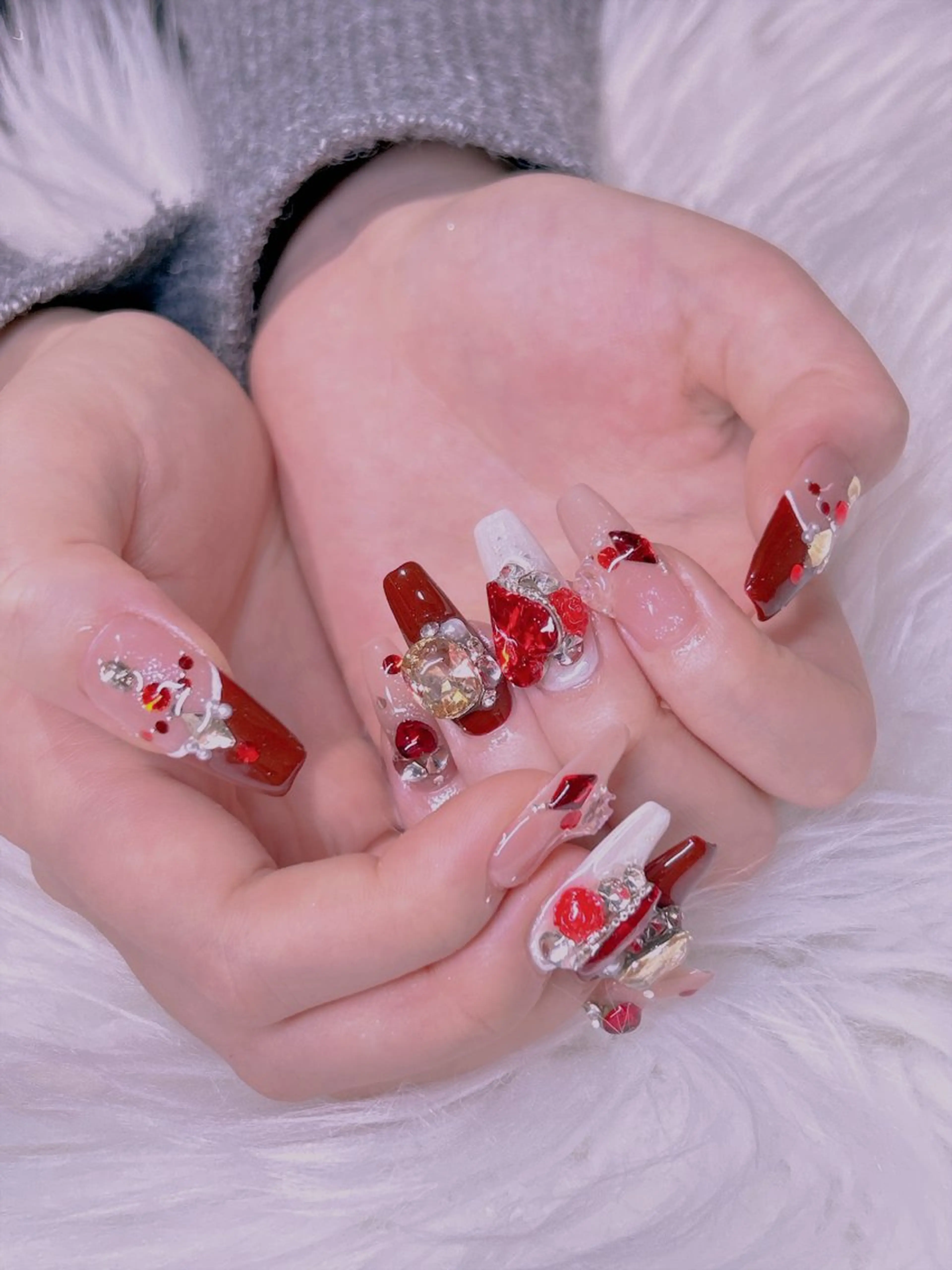 ネイル 長さだし専門店 M2　rikaのネイルデザイン