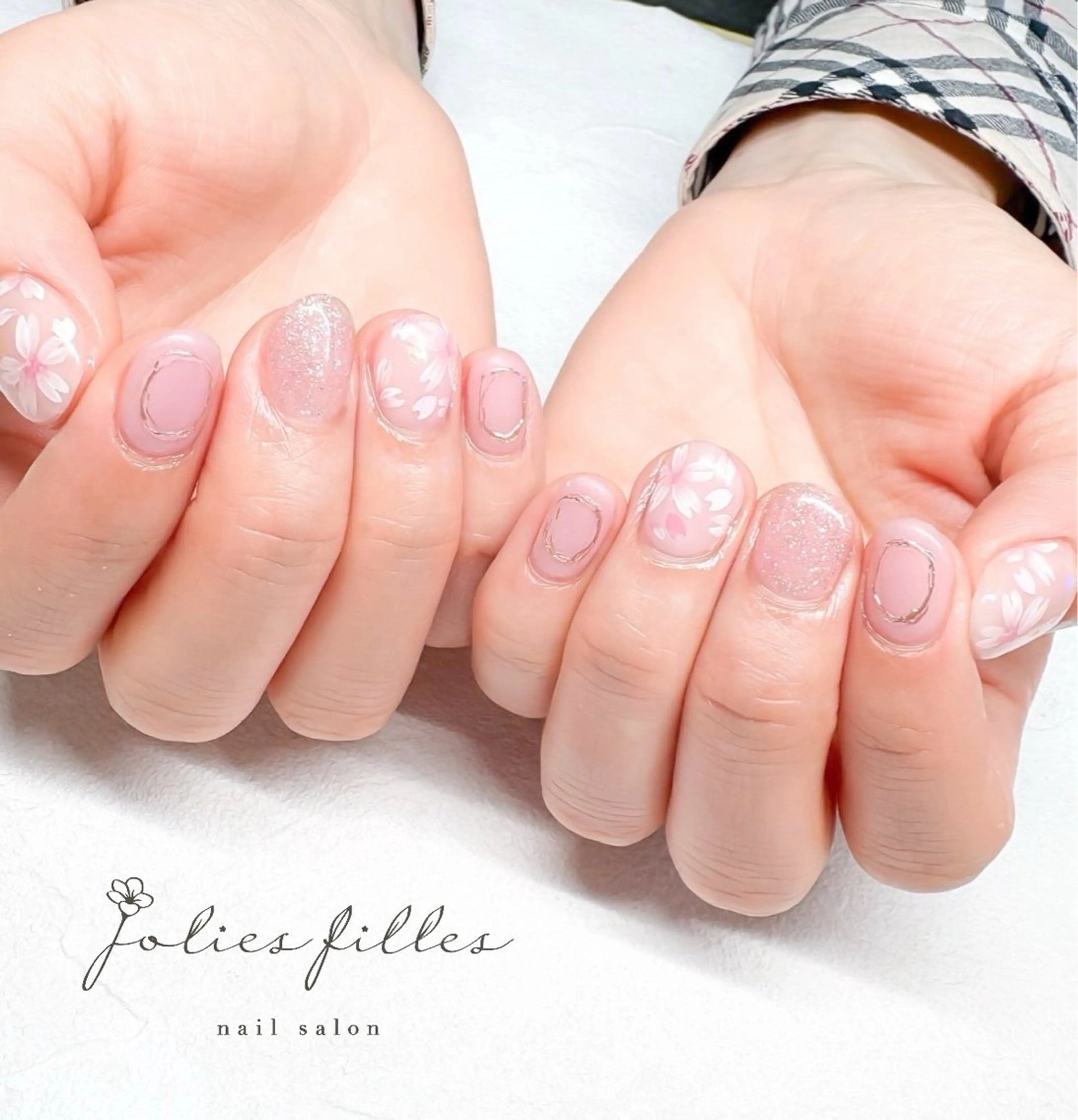 ネイル ハンドネイル ジョリフィーユ 長谷川のネイルデザイン