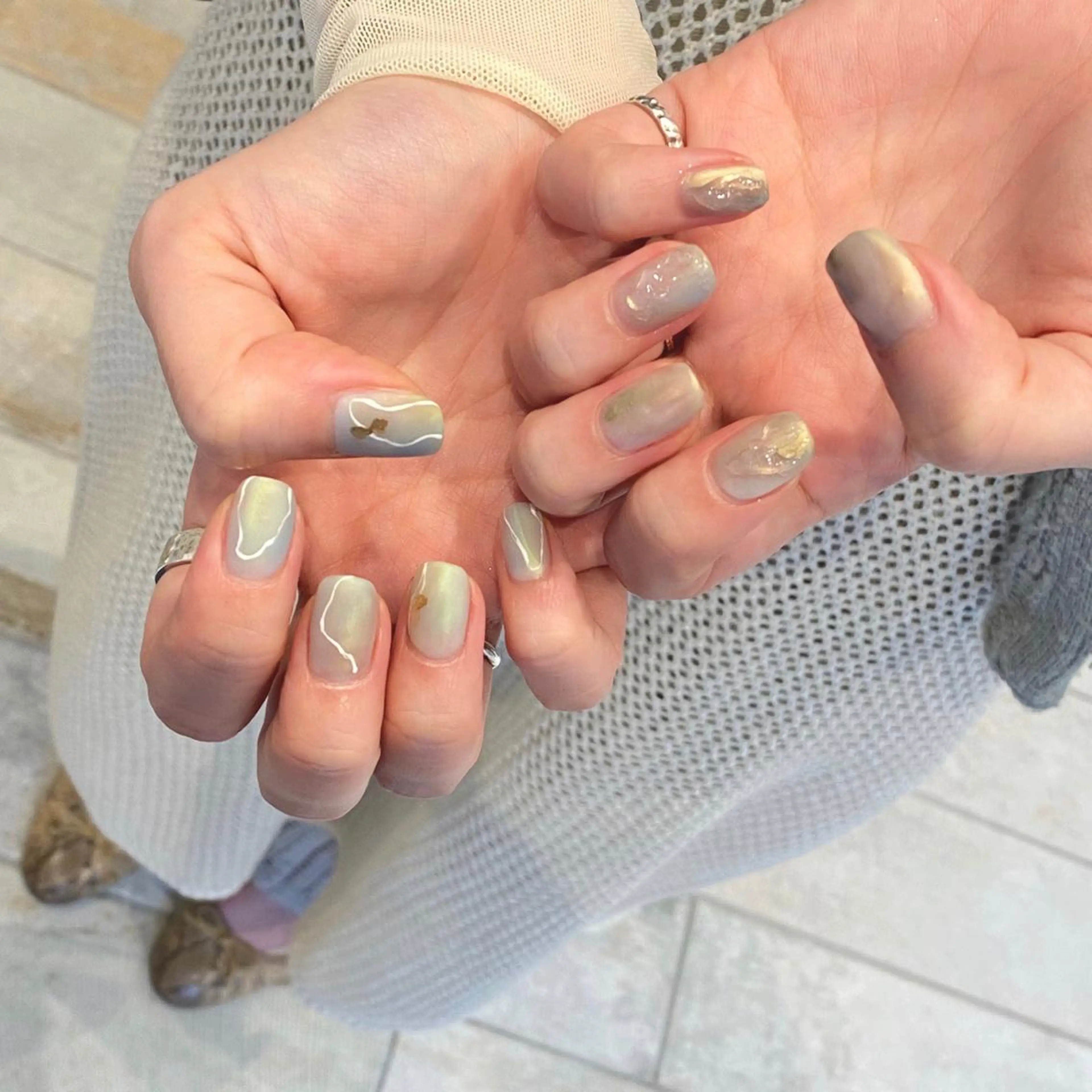 ネイル ハンドネイル Yuriko Omi パラジェル/渋谷のネイルデザイン