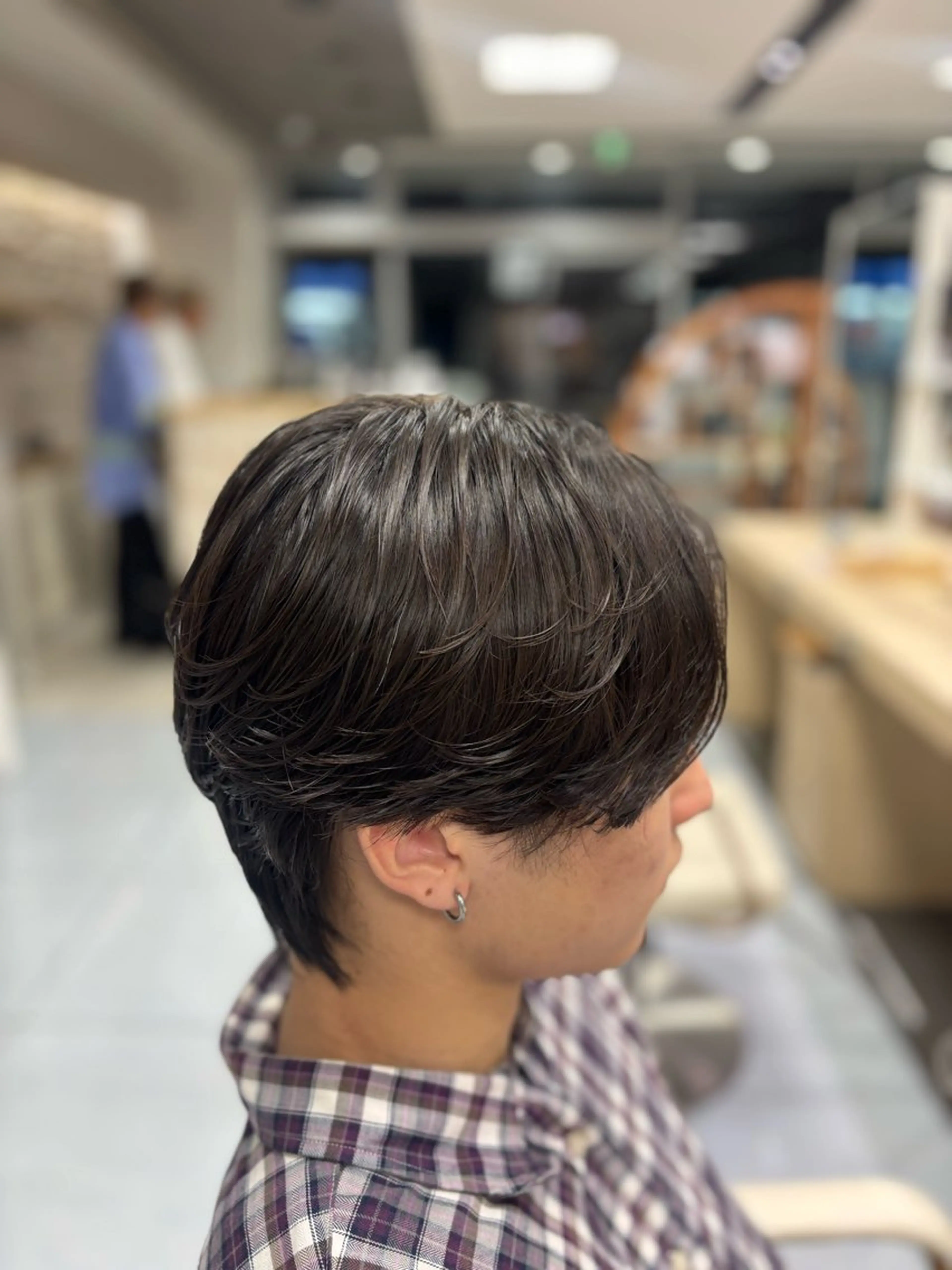 ショート パーマ メンズ カット パーマ メンズ特化韓国風 パーマスタイル/りんのヘアスタイル