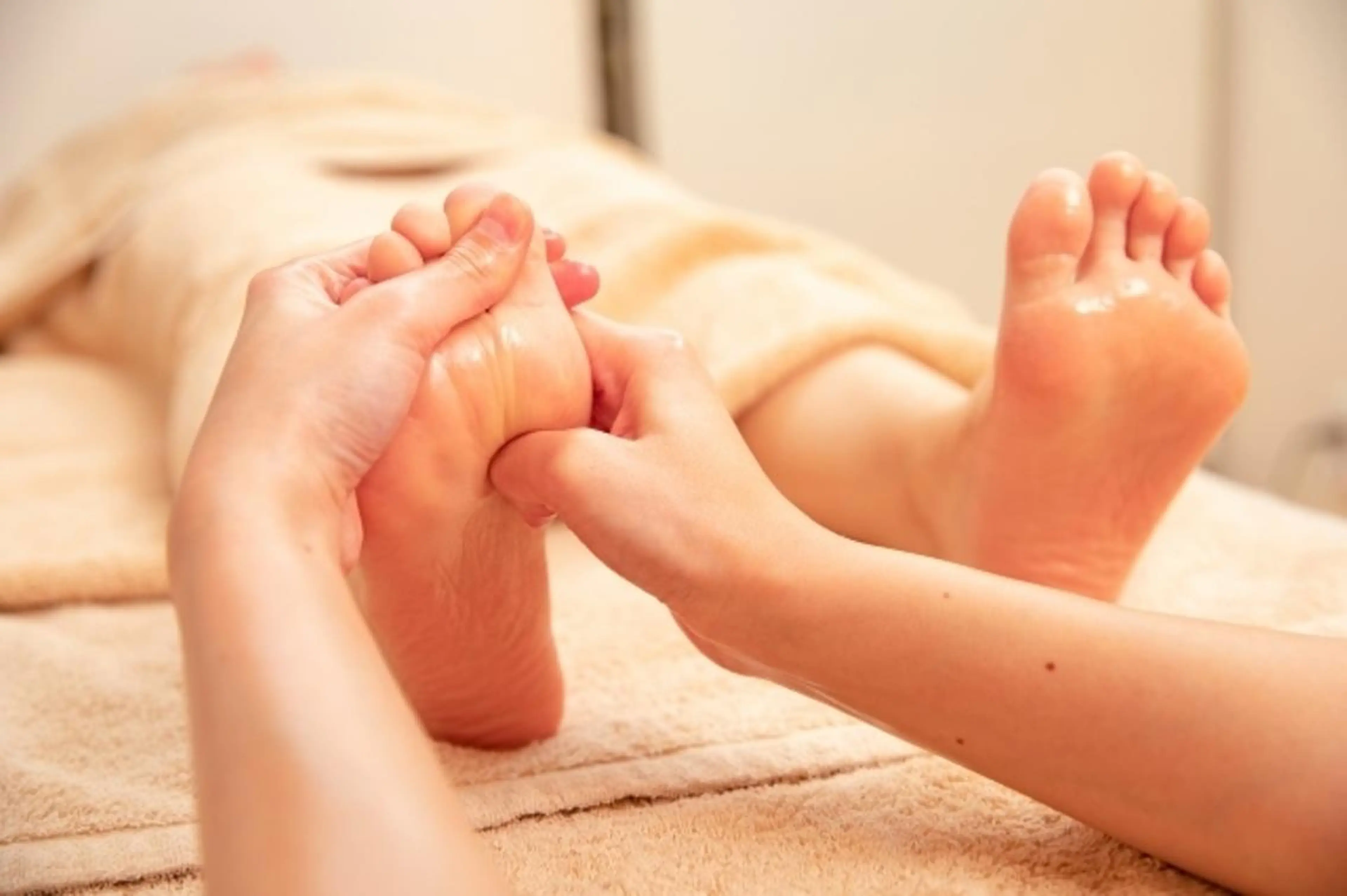 足からじんわり温めコースの写真