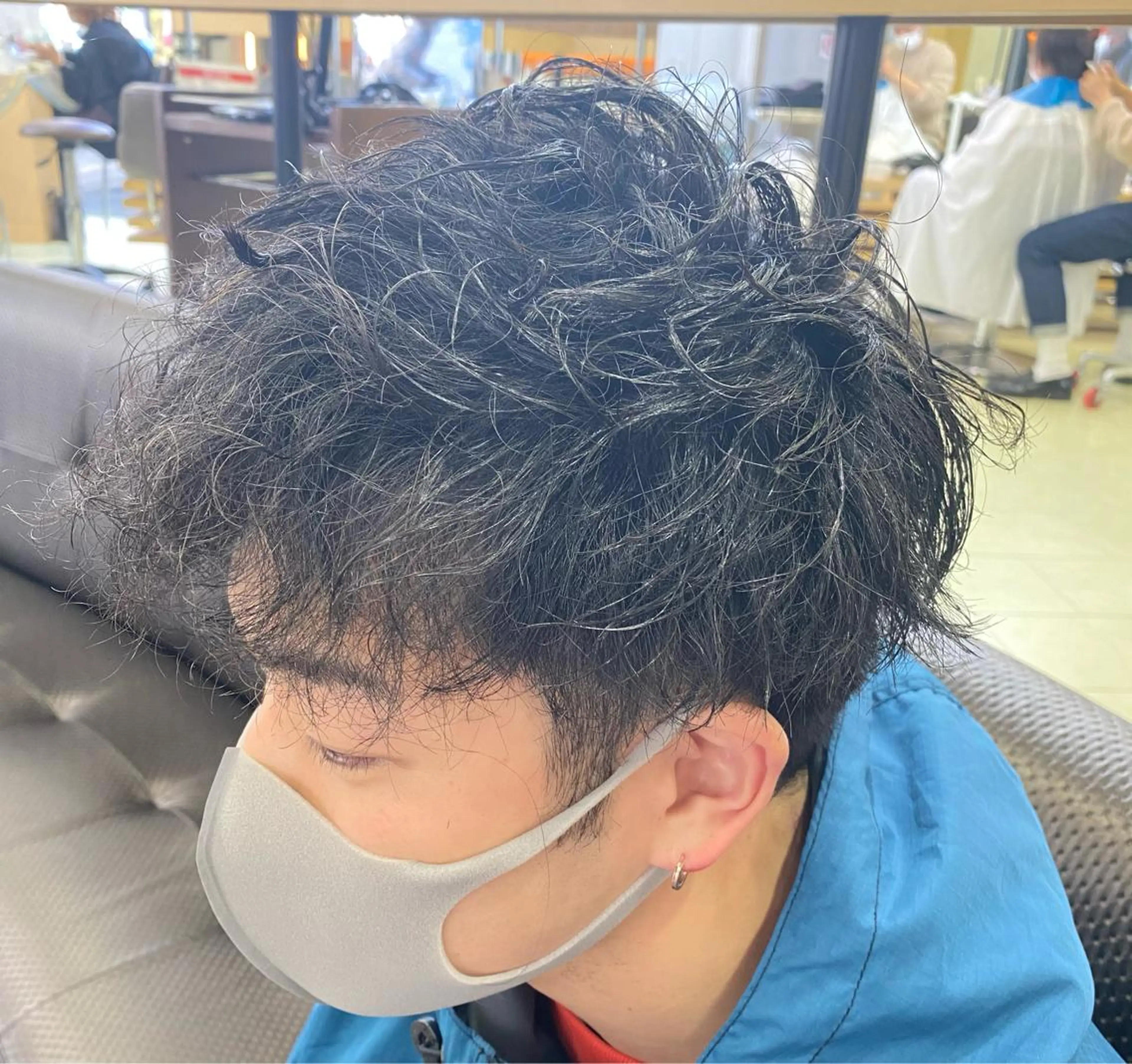 パーマ メンズ TSUNA 🌙 Lim 五反田のマツエク・マツパデザイン