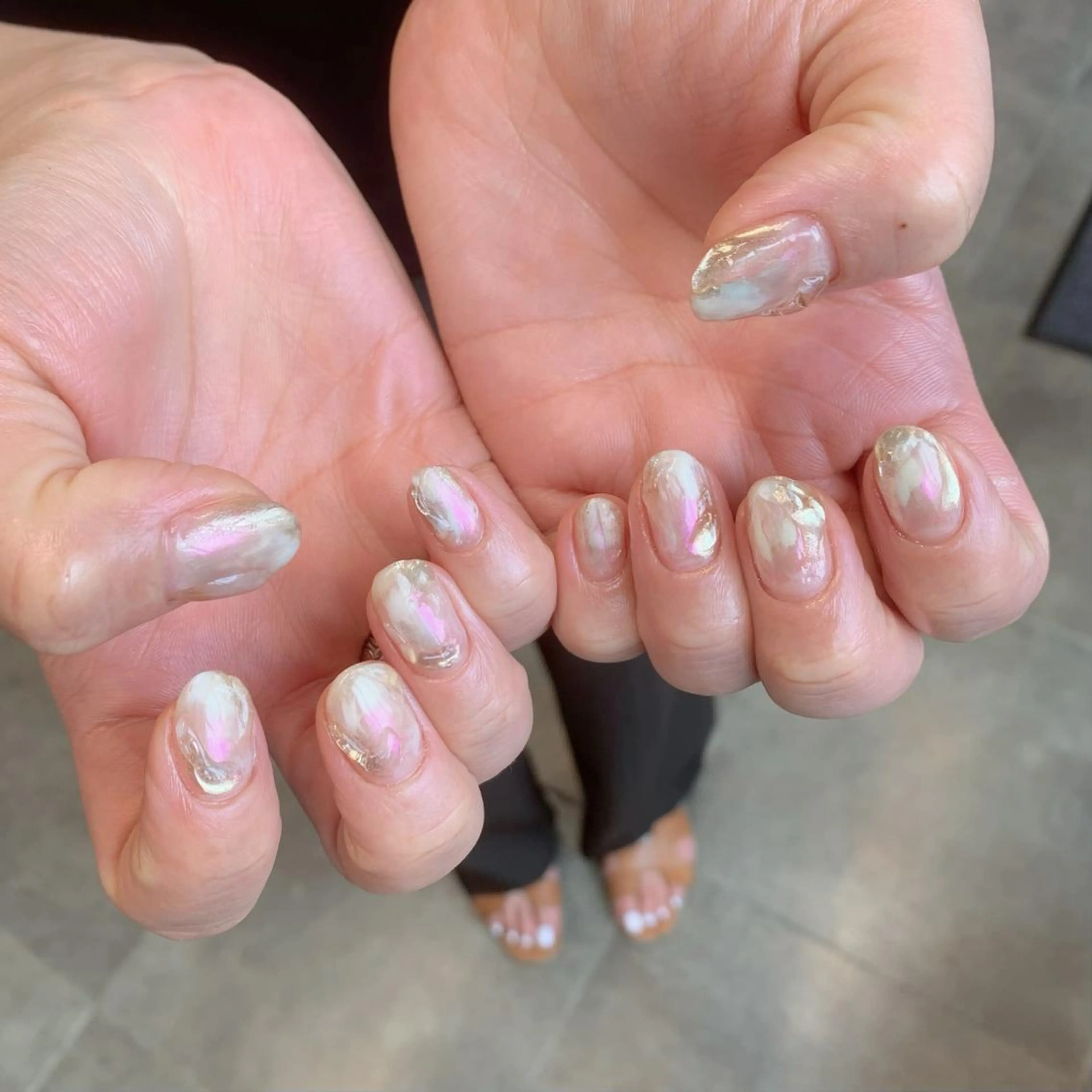 ネイル ニュアンスネイル ハンドネイル YUKIMO🍎名駅 /ニュアンスのネイルデザイン