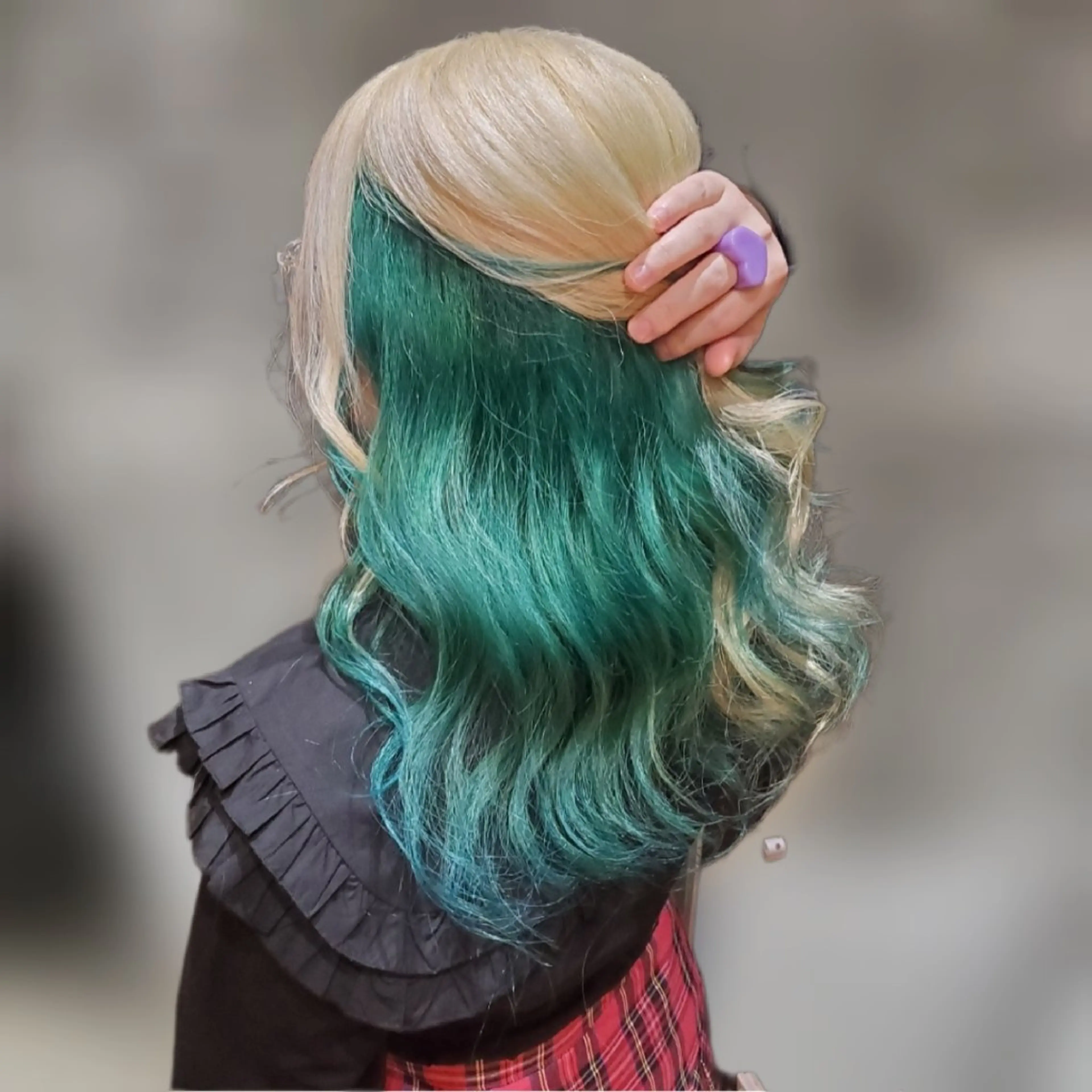 ロング カラー ヘアカラー 派手髪/ハイトーン/ エクステ✨ユウキのヘアスタイル