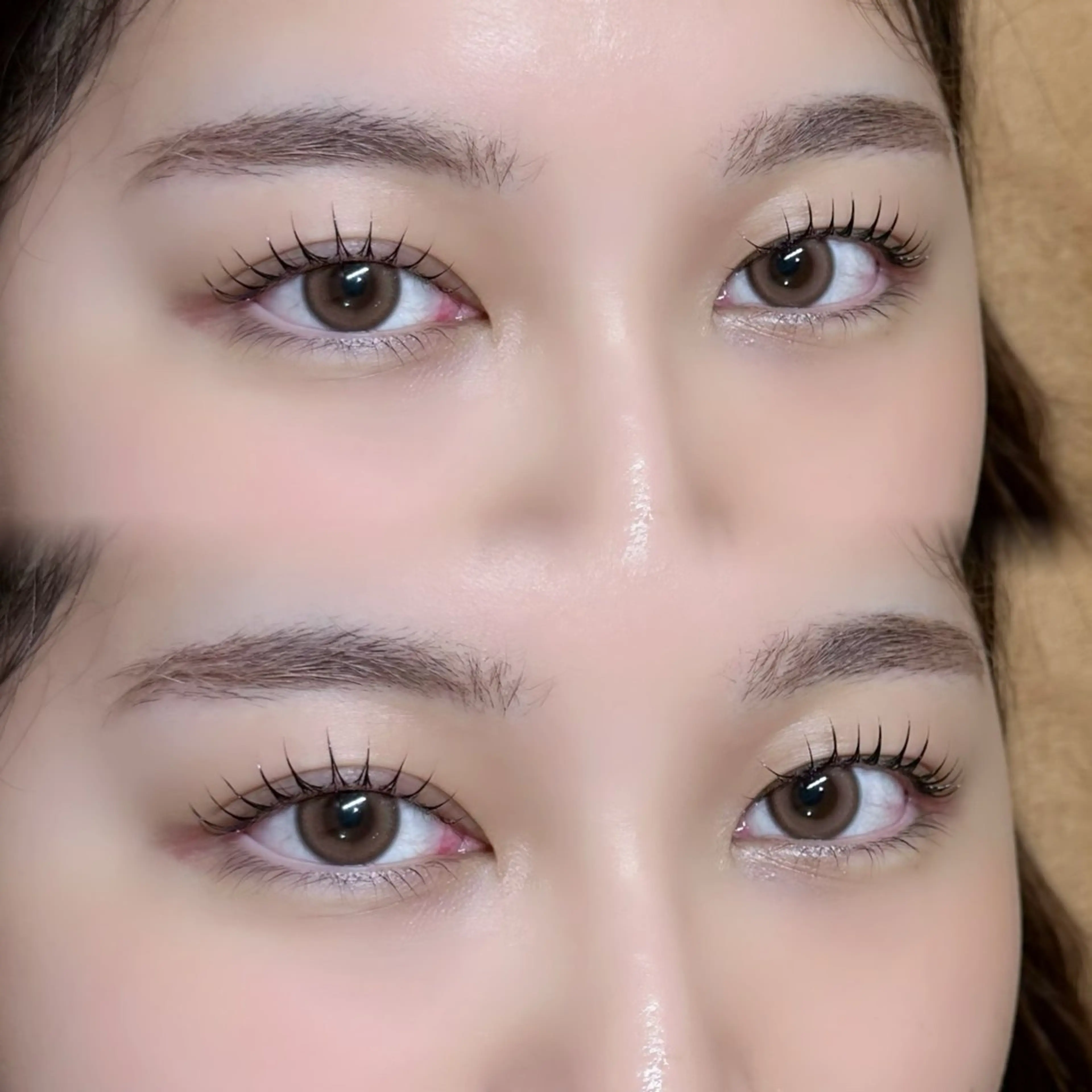 マツエク・マツパ 束感まつ毛 韓国風マツエク ナチュラル まつげパーマ マツパ LUNELLA RENAのマツエク・マツパデザイン