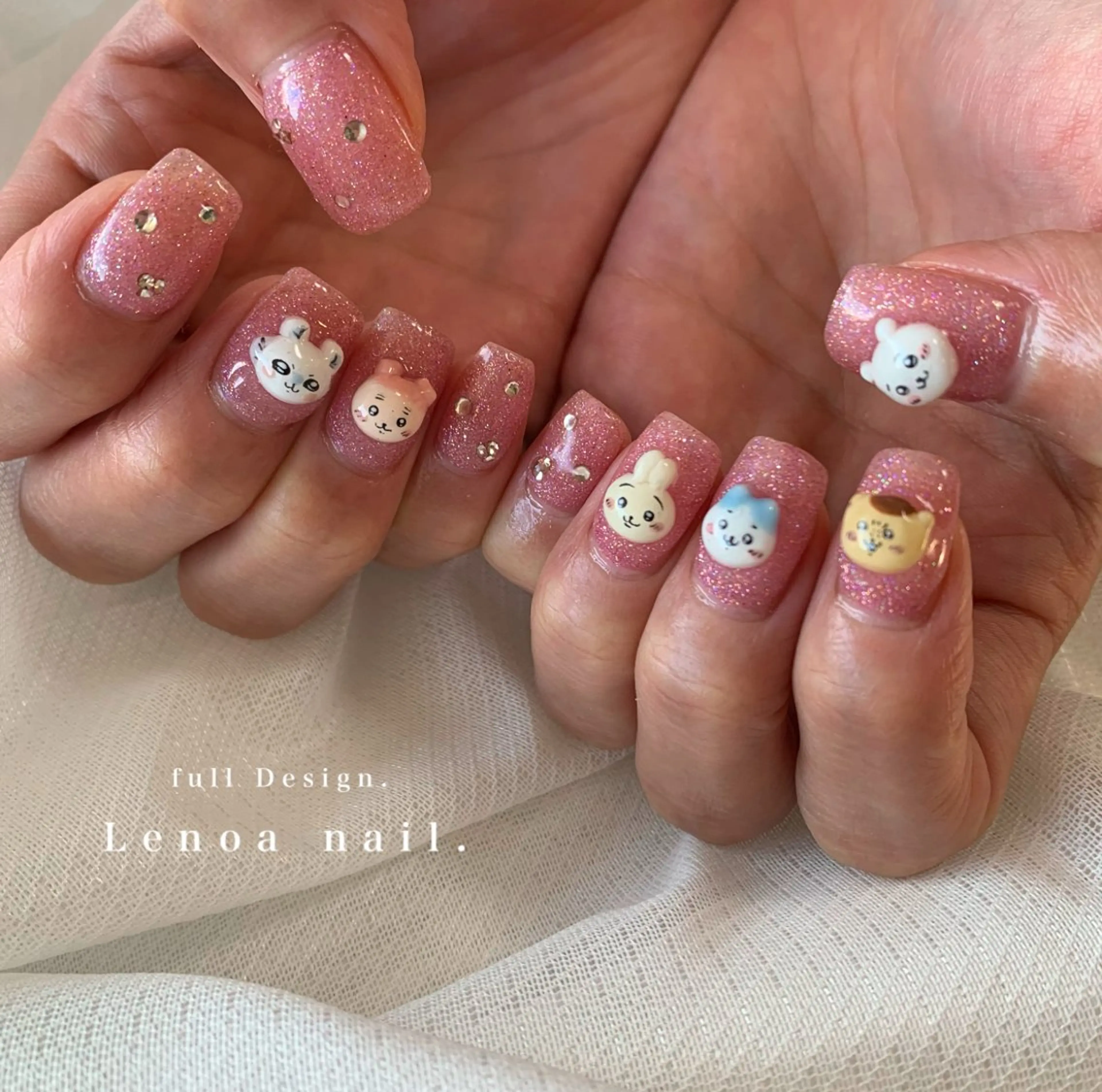 ネイル アートネイル 持ち込み nailsalon Lenoaのネイルデザイン