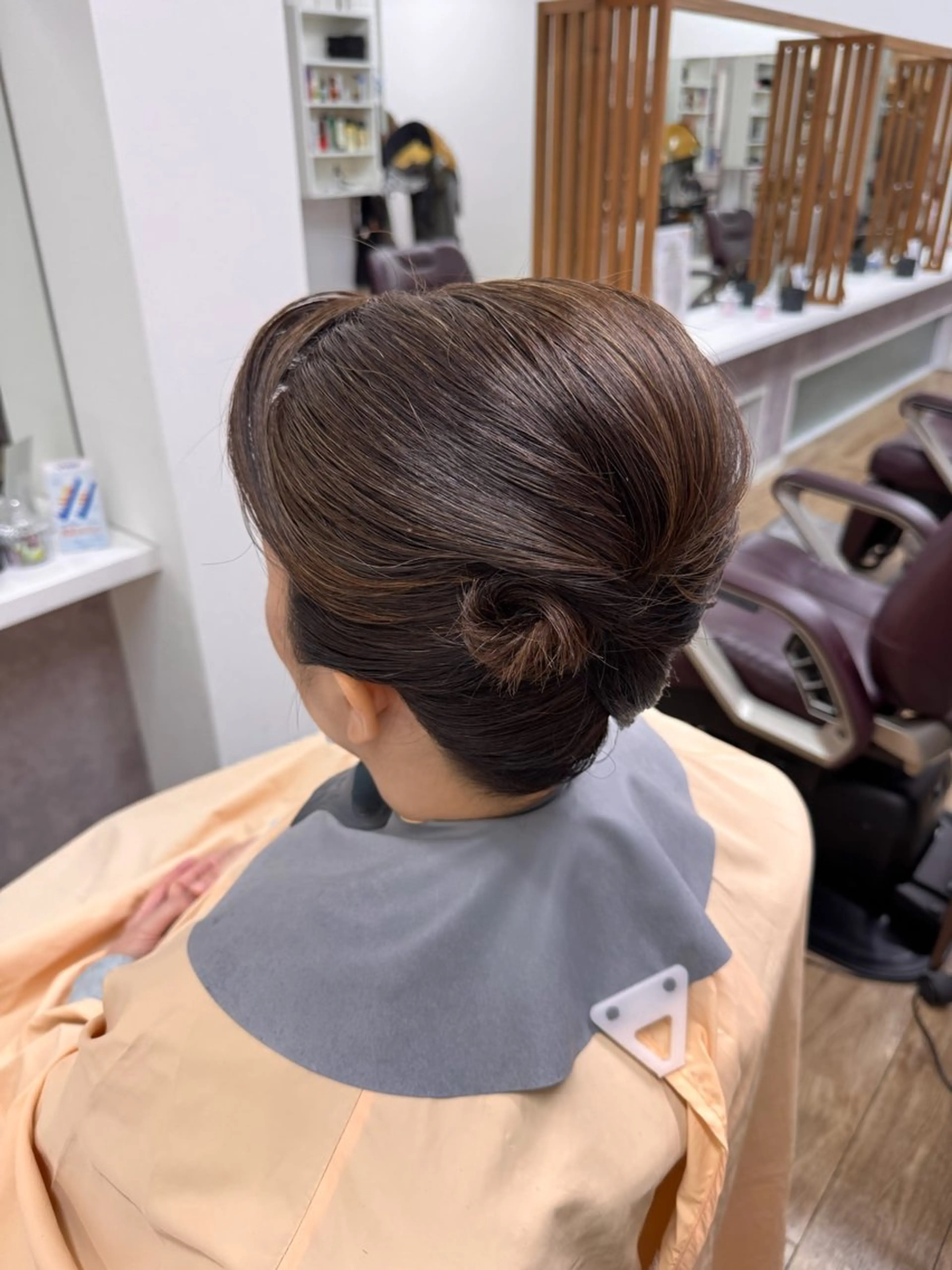 ヘアアレンジ 夜会巻き zero2core ナオのヘアスタイル