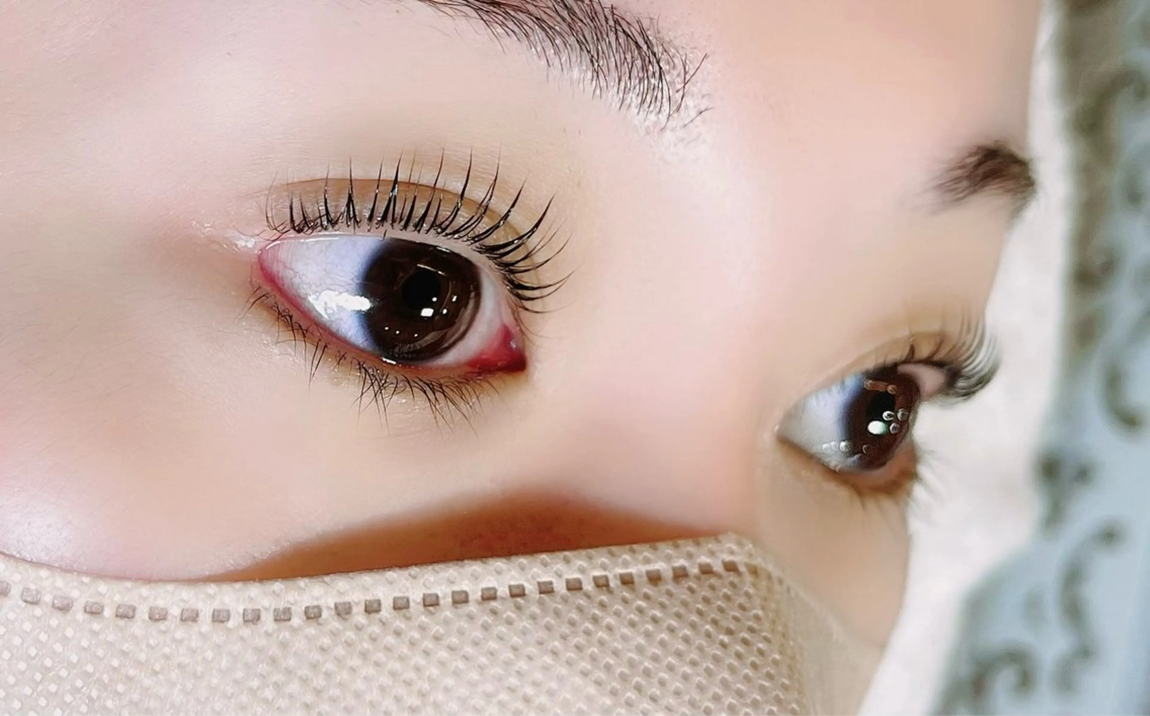 マツエク・マツパ フラットラッシュ パリジェンヌラッシュリフト まつげパーマ 一重×まつ毛パーマ ボリュームラッシュ マツパ Charme 五反田・不動前・目黒のマツエク・マツパデザイン