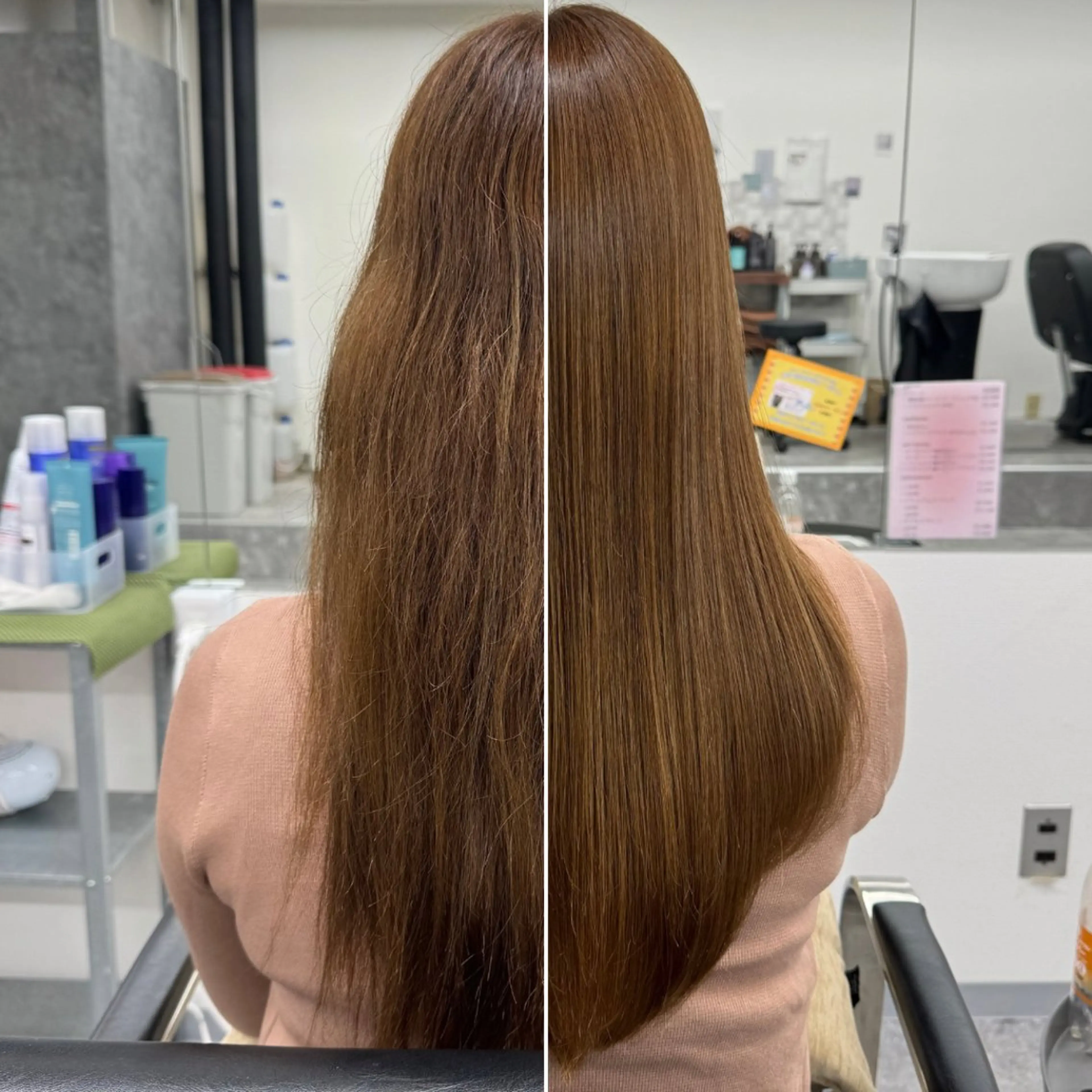 ロング 髪質改善 トリートメント 酸熱トリートメント 髪質改善メニュー 長井 美佐子のヘアスタイル