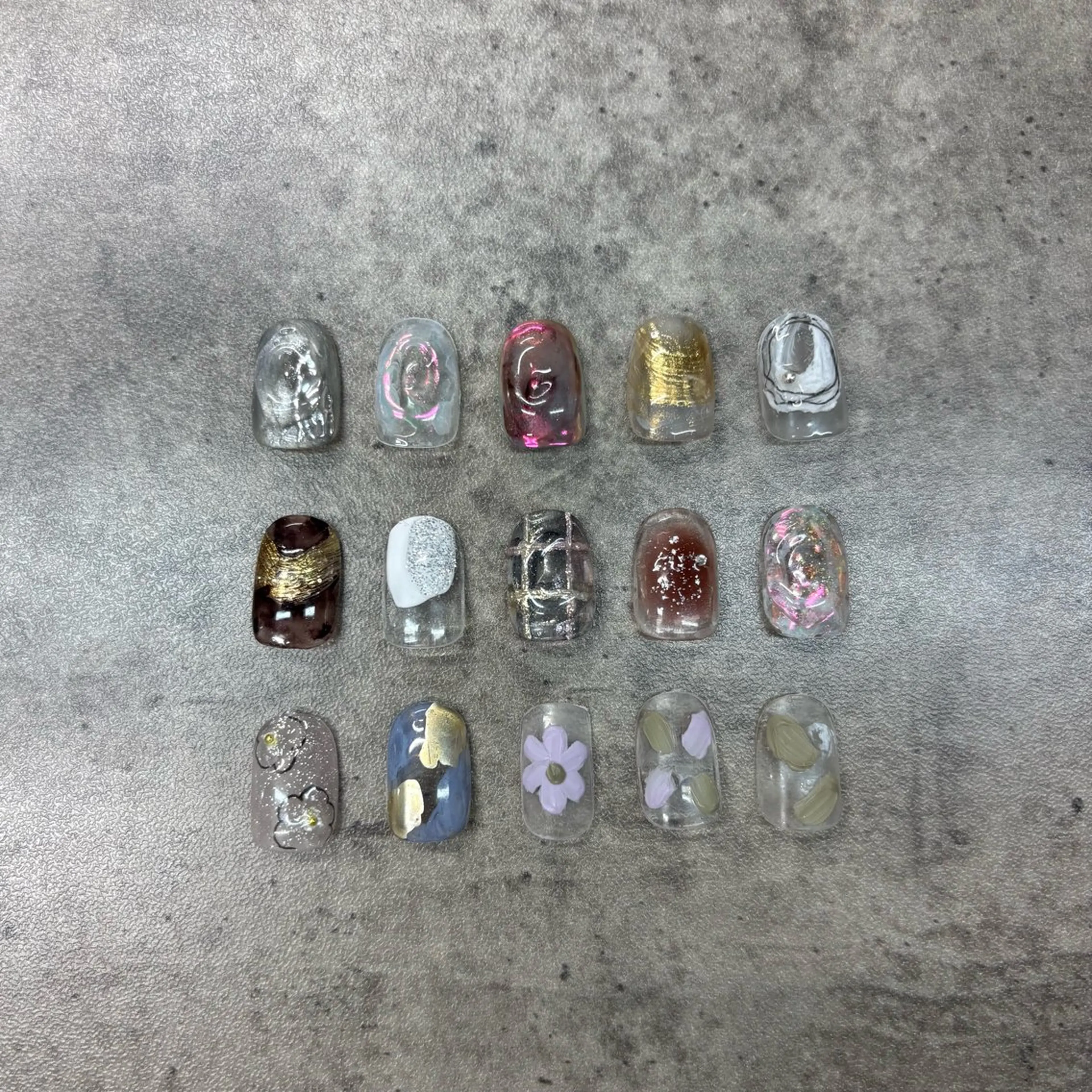 ネイル クリアネイル ニュアンスネイル ハンドネイル filonnail airiのネイルデザイン