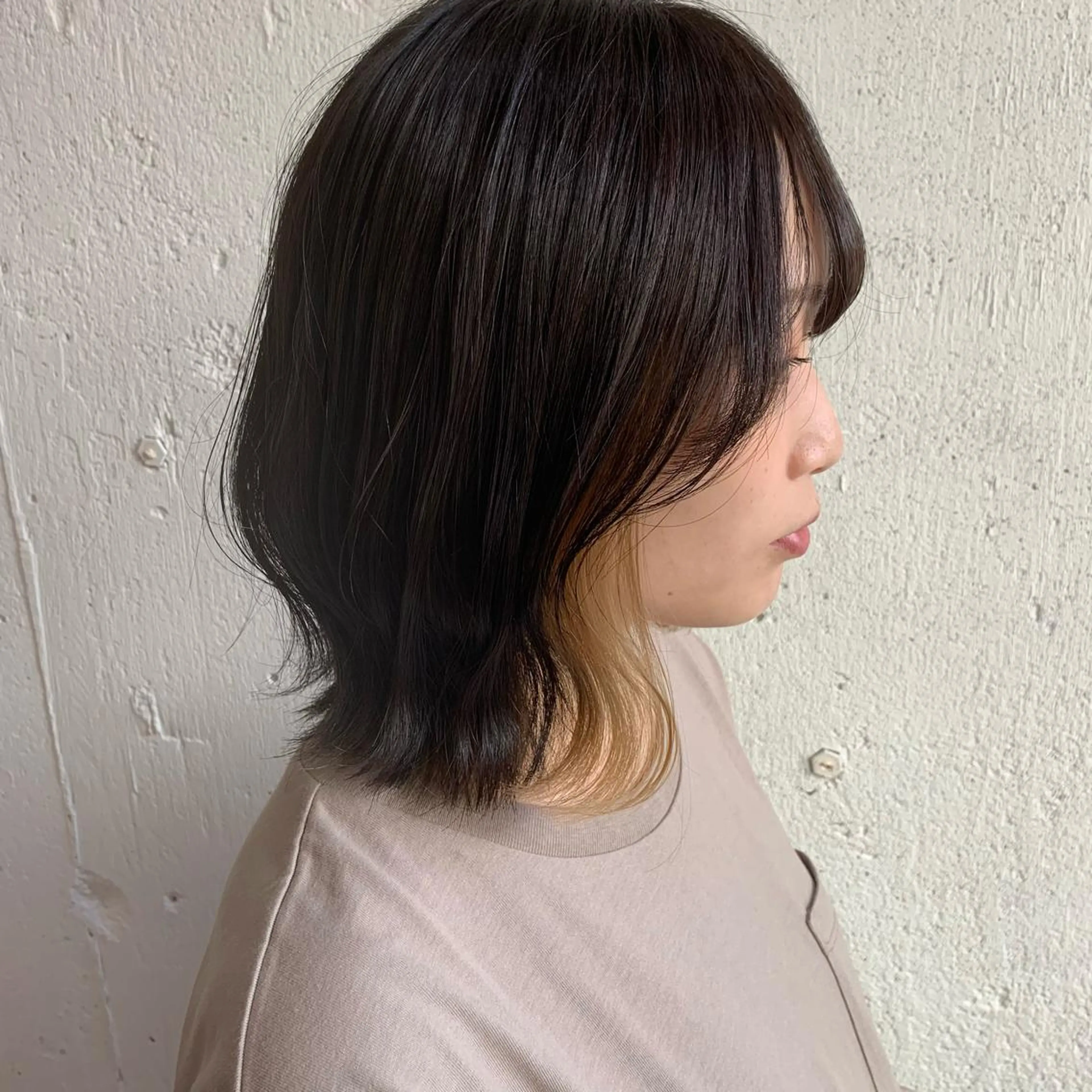 ミディアム カラー ヘアカラー 🎈馬場佑馬/ スパイラルパーマ🎈のヘアスタイル