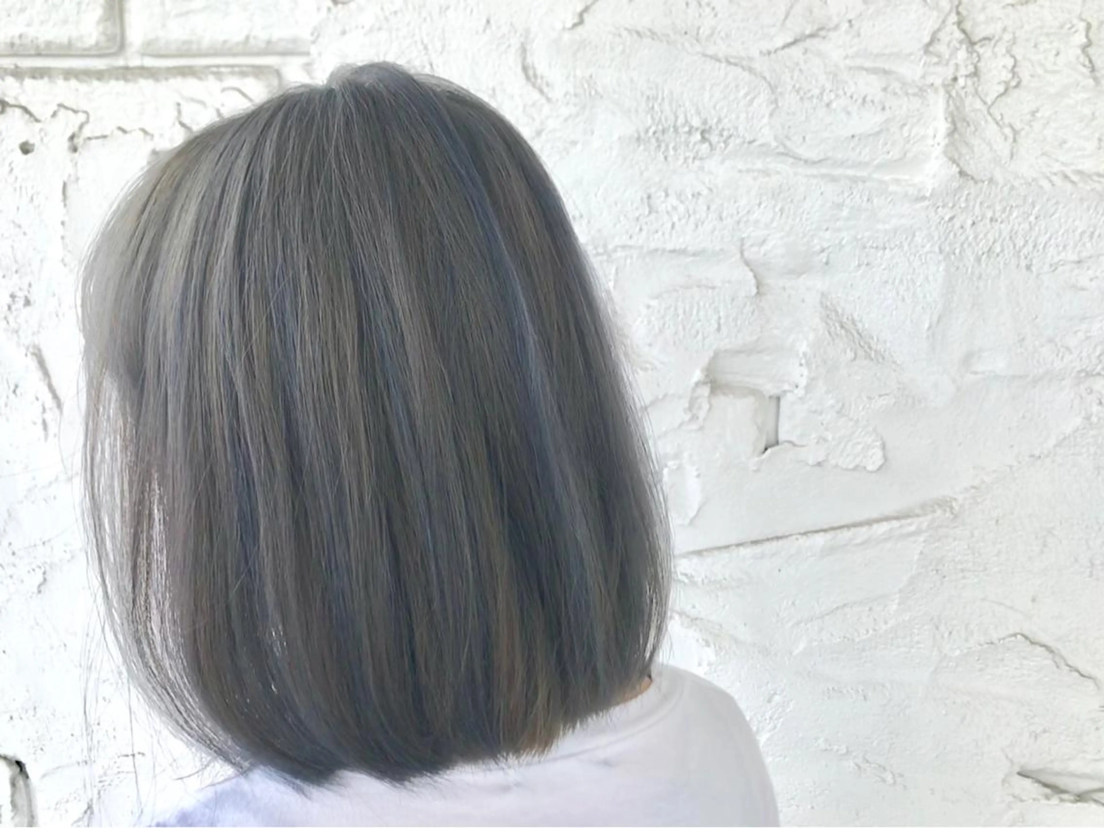 ミディアム カラー Gain池下 レディースのヘアスタイル