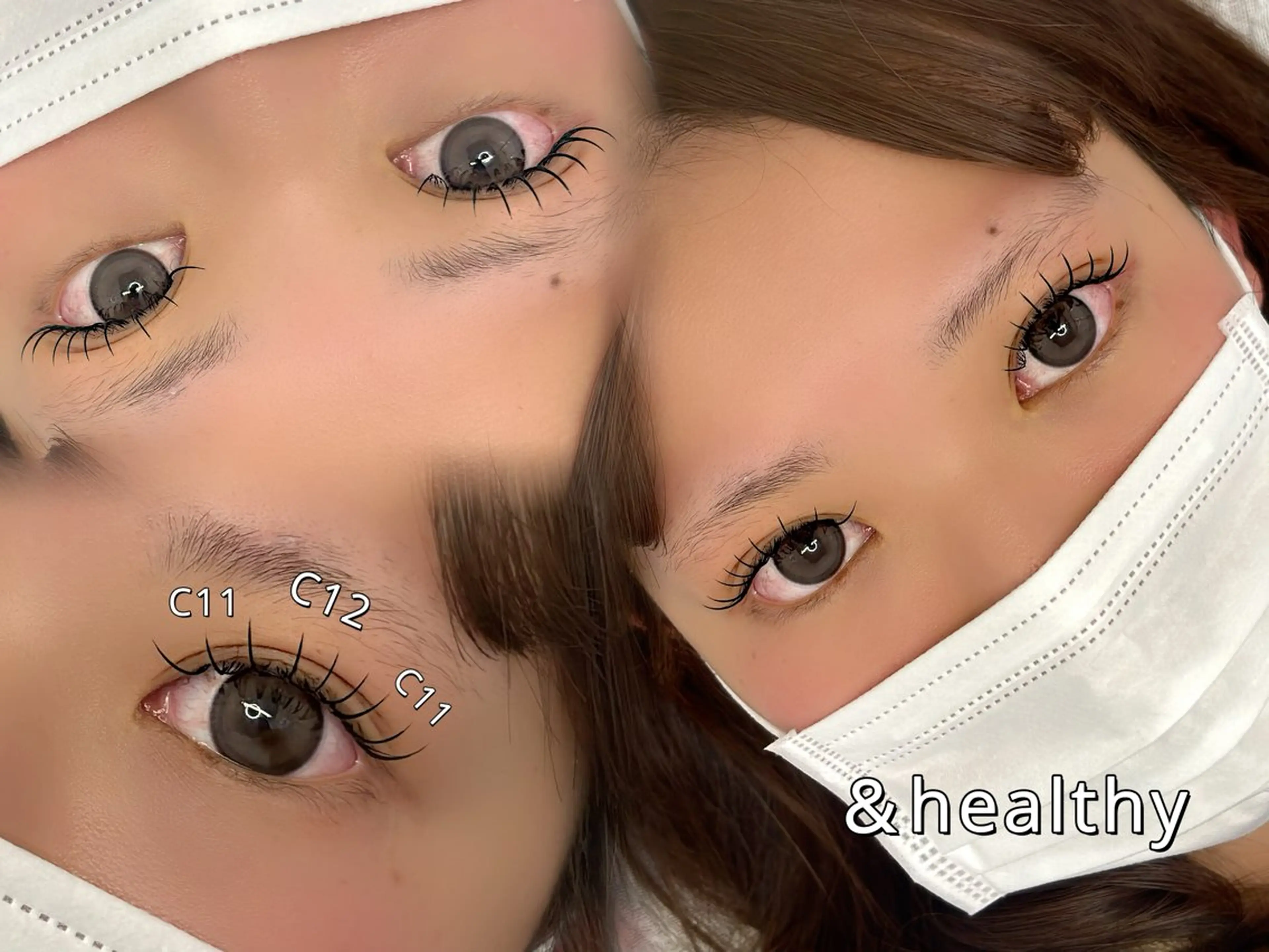 マツエク・マツパ ECLART Yumekaのマツエク・マツパデザイン