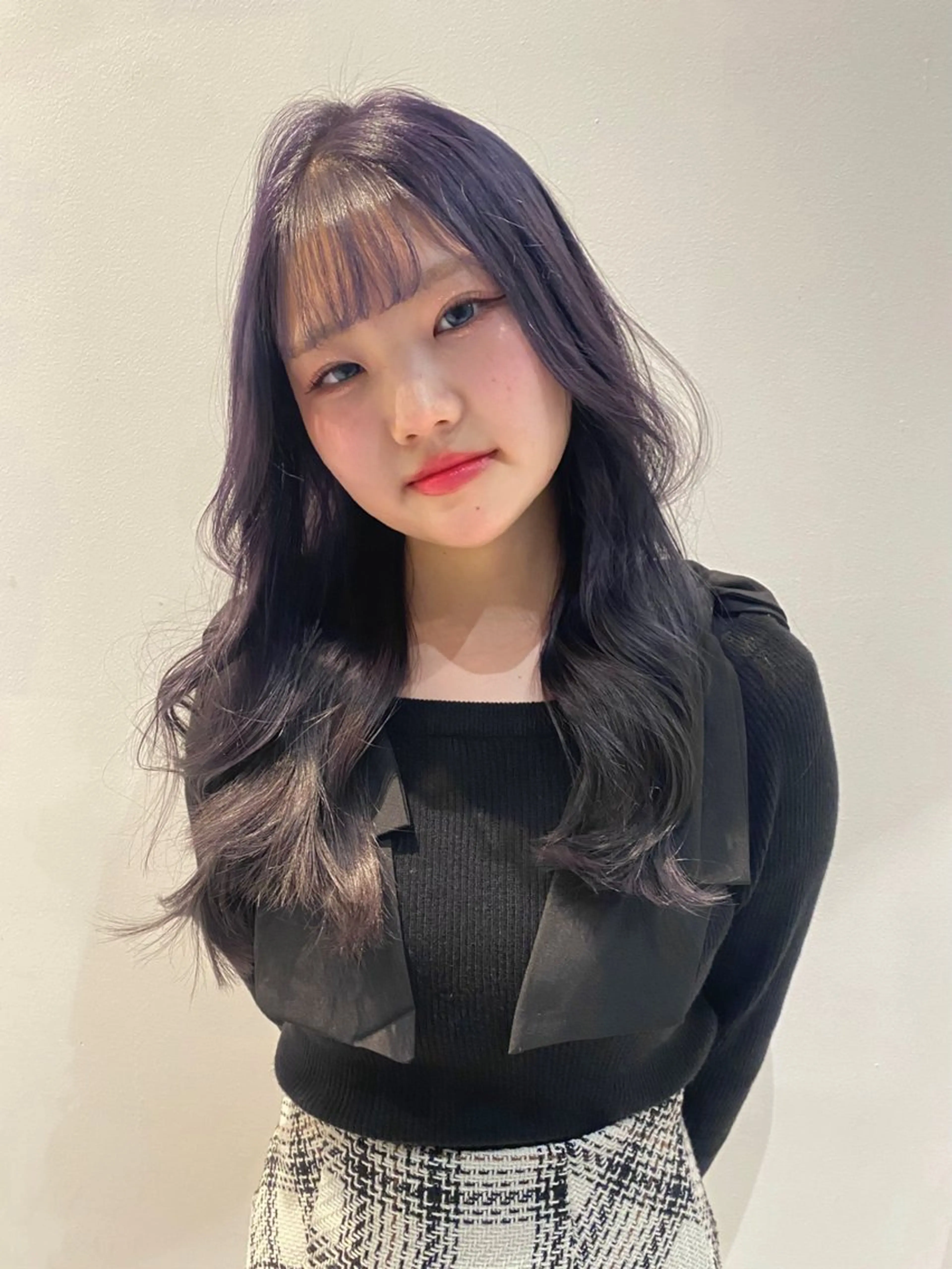 ロング カラー ブリーチ カット ヘアカラー トリートメント mai / linoah˚✧のヘアスタイル