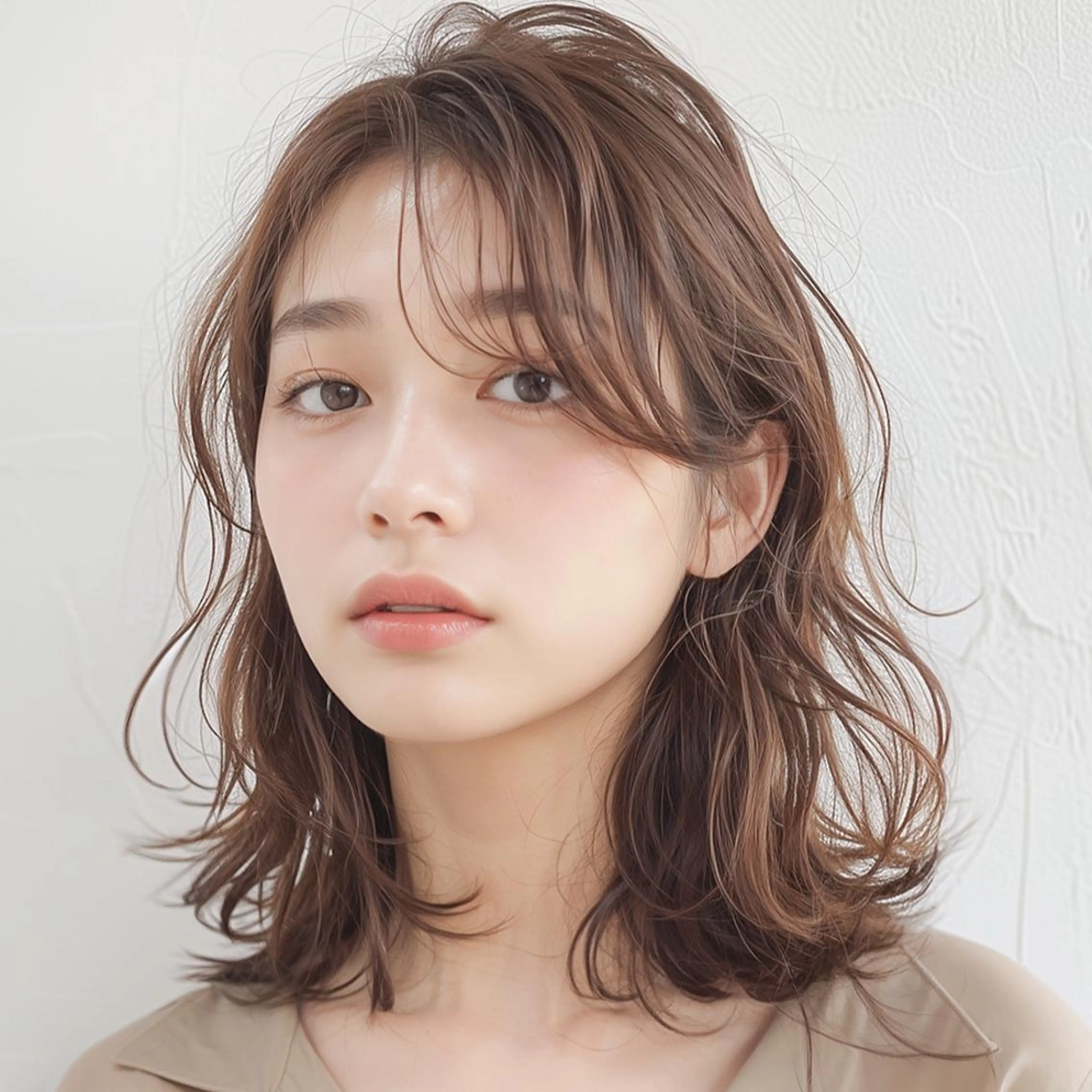 ミディアム 透明感カラー✨ よしの じろうのヘアスタイル