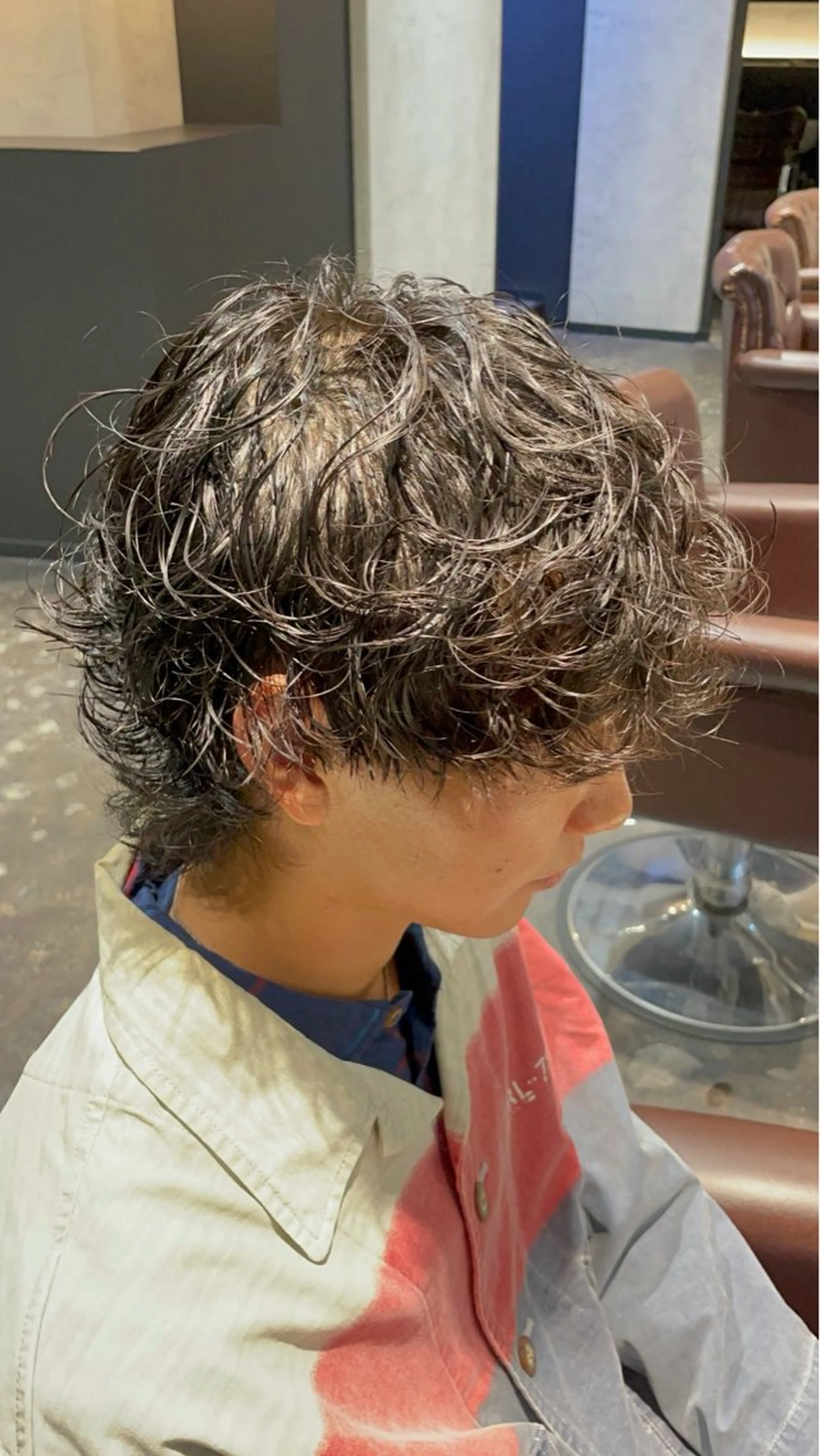 パーマ メンズ カット パーマ 💈メンズ職人 ルキト💈のヘアスタイル