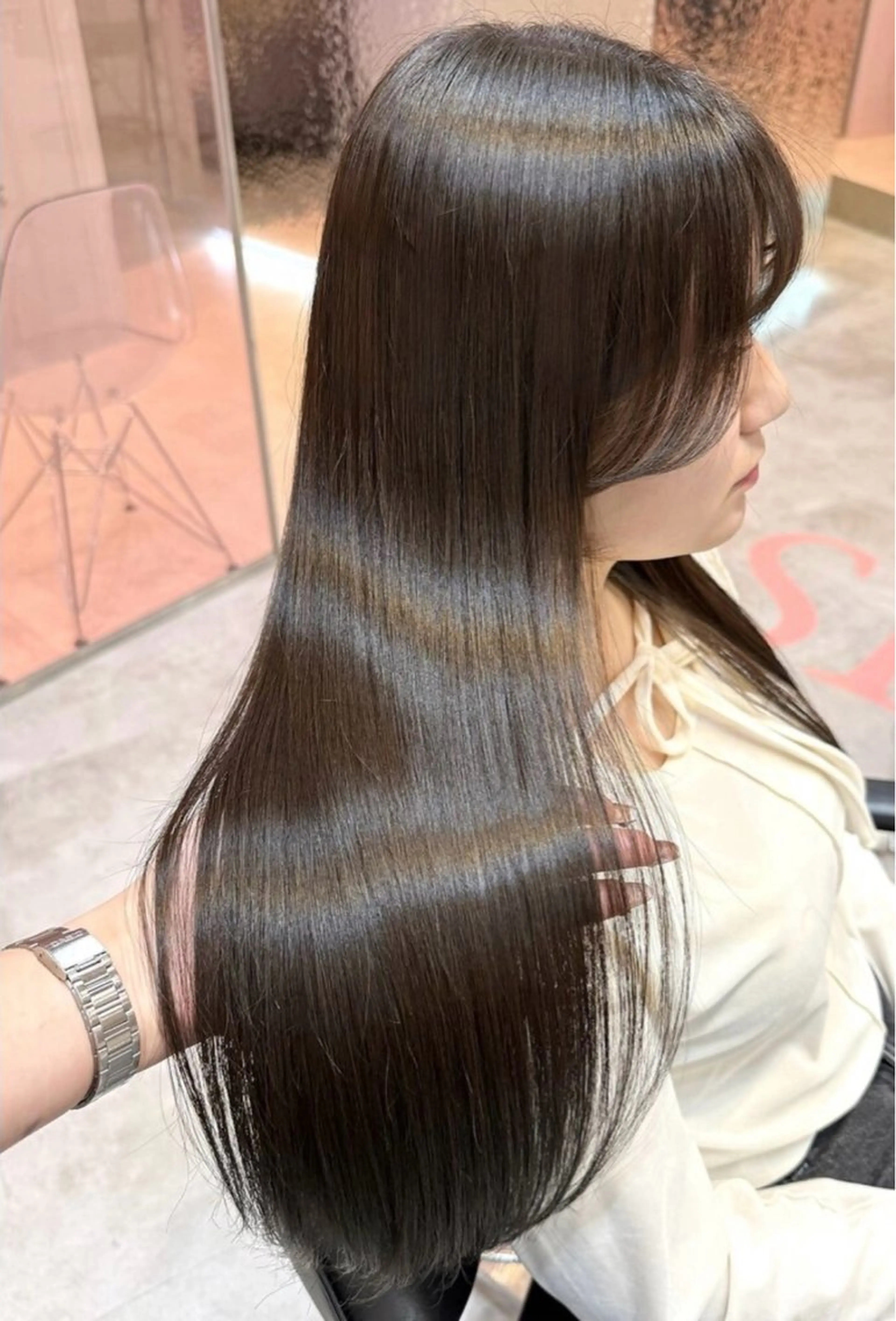 ロング カラー 髪質改善 🐰🎀艶髪特化 yuzuka🎀🐰のヘアスタイル