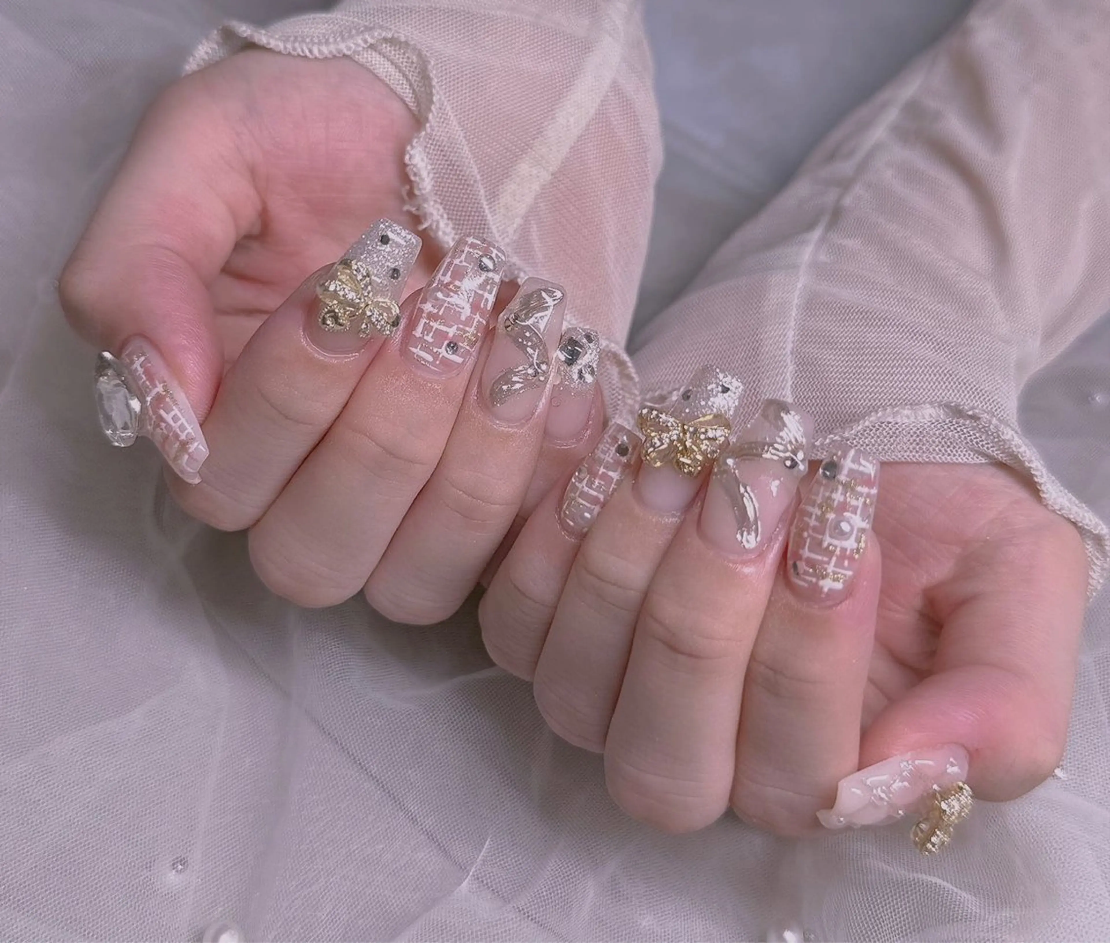 ネイル 長さだし専門店 M2　rikaのネイルデザイン