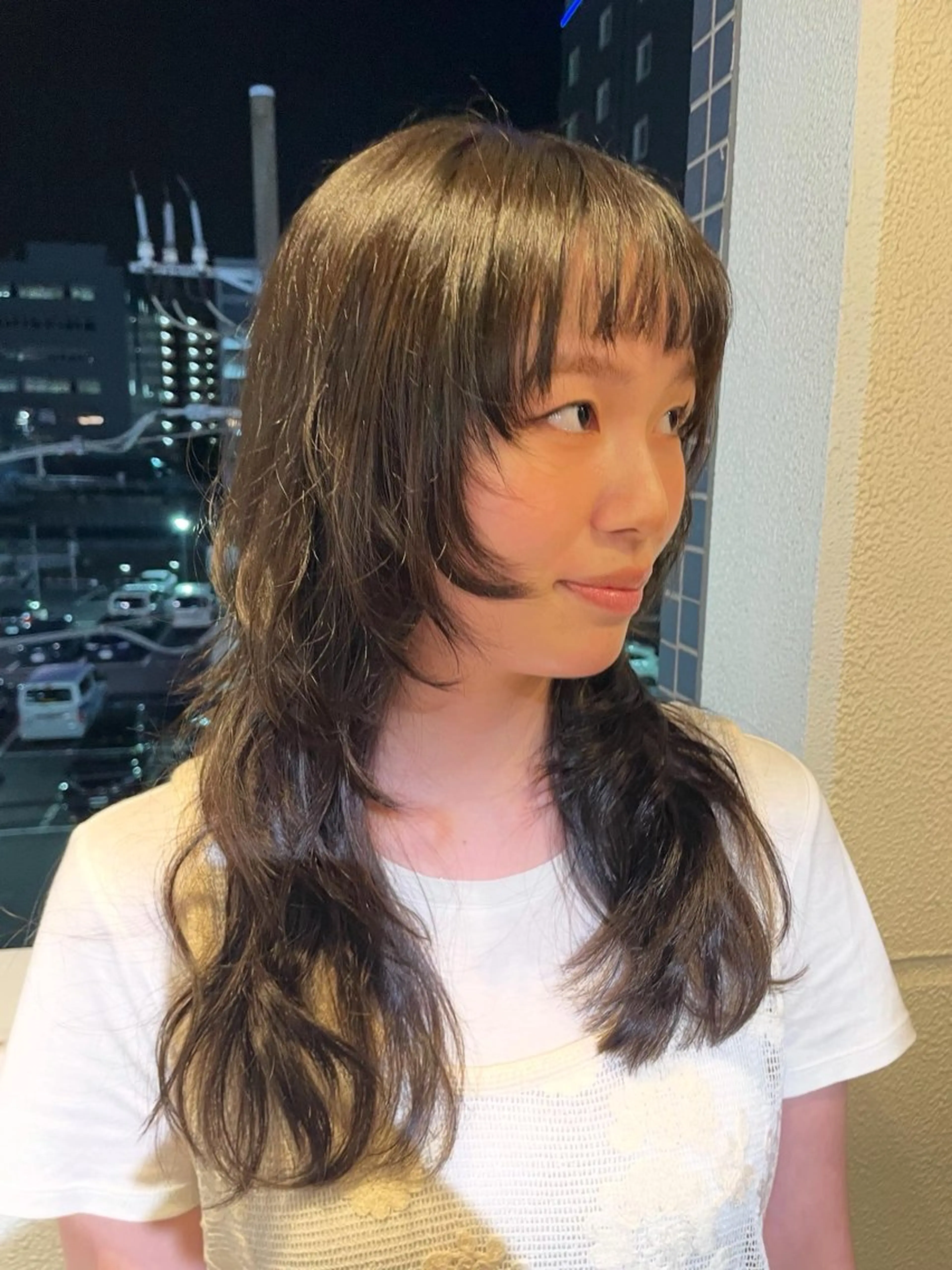 ロング カラー 🎀レイヤー/パーマ カラー/ai🎀のヘアスタイル