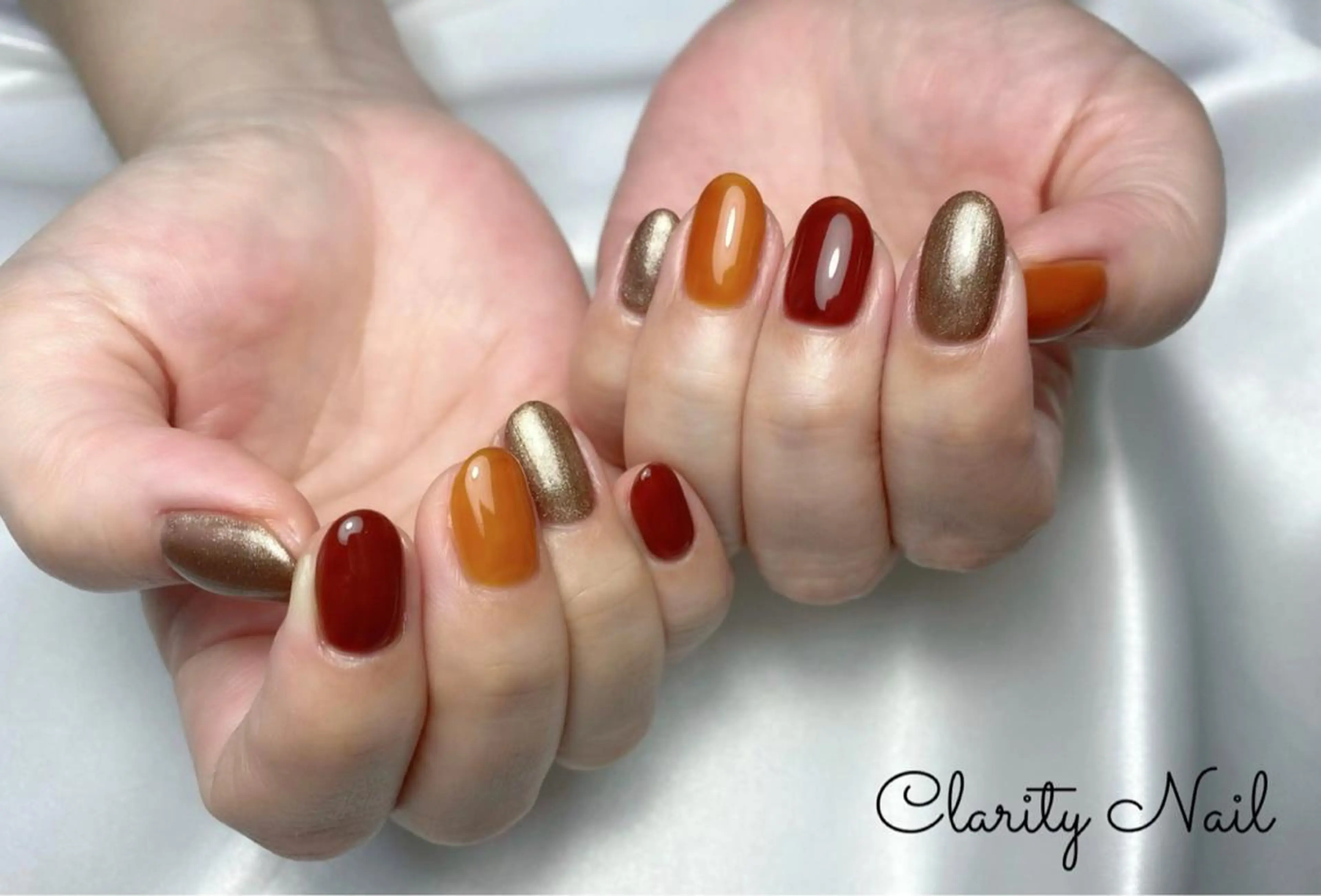 ネイル ワンカラーネイル ハンドネイル Clarity Nailのネイルデザイン