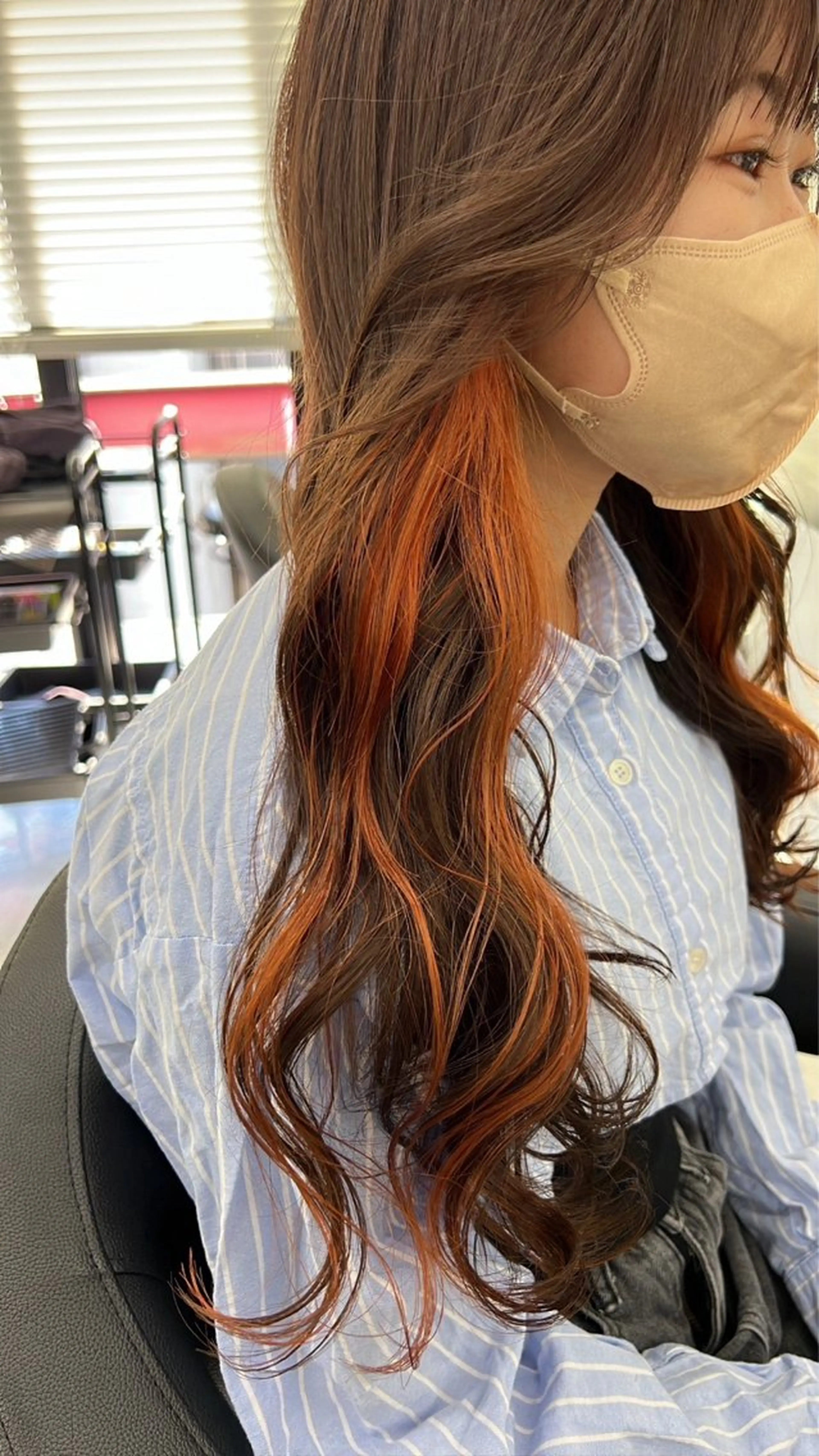 ロング Wカラー/暖色/べ ージュりく©︎🐝のヘアスタイル