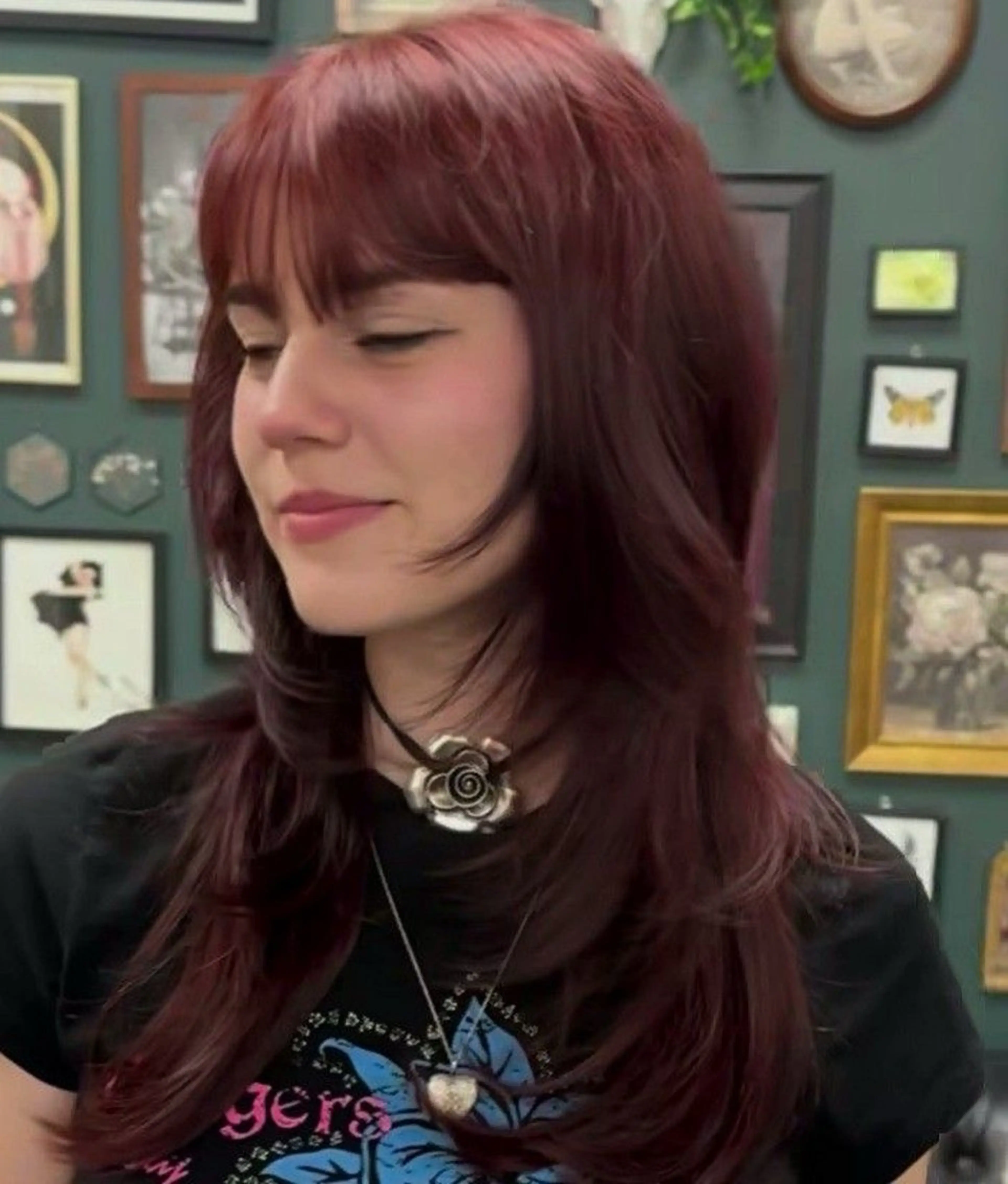 ロング カット ヘアカラー ショートボブ/ ウルフ/表参道のヘアスタイル