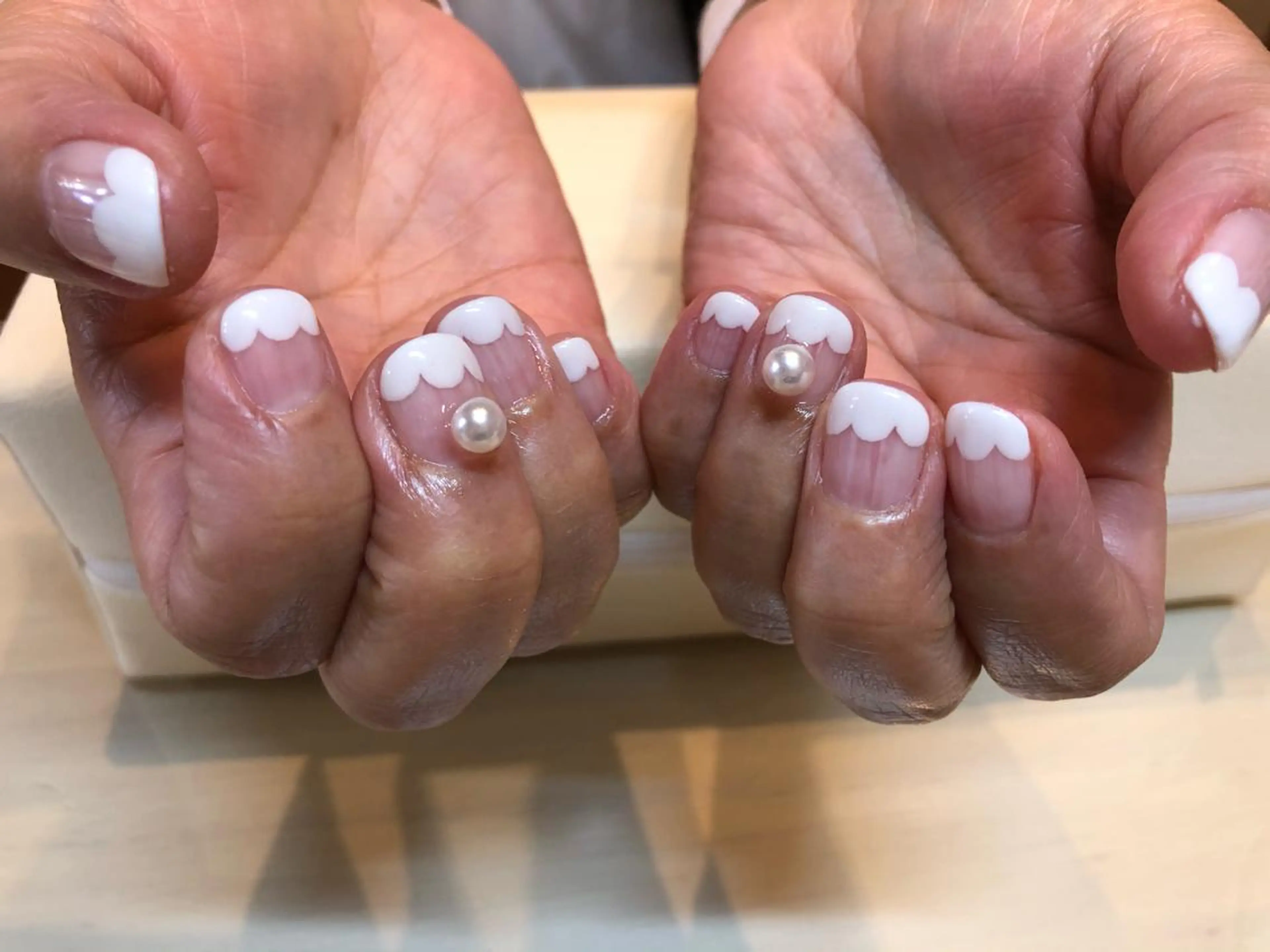 ネイル アートネイル フレンチネイル ハンドネイル Nnail所属・🌿Nnail🌿 プライベートサロンのネイルデザイン