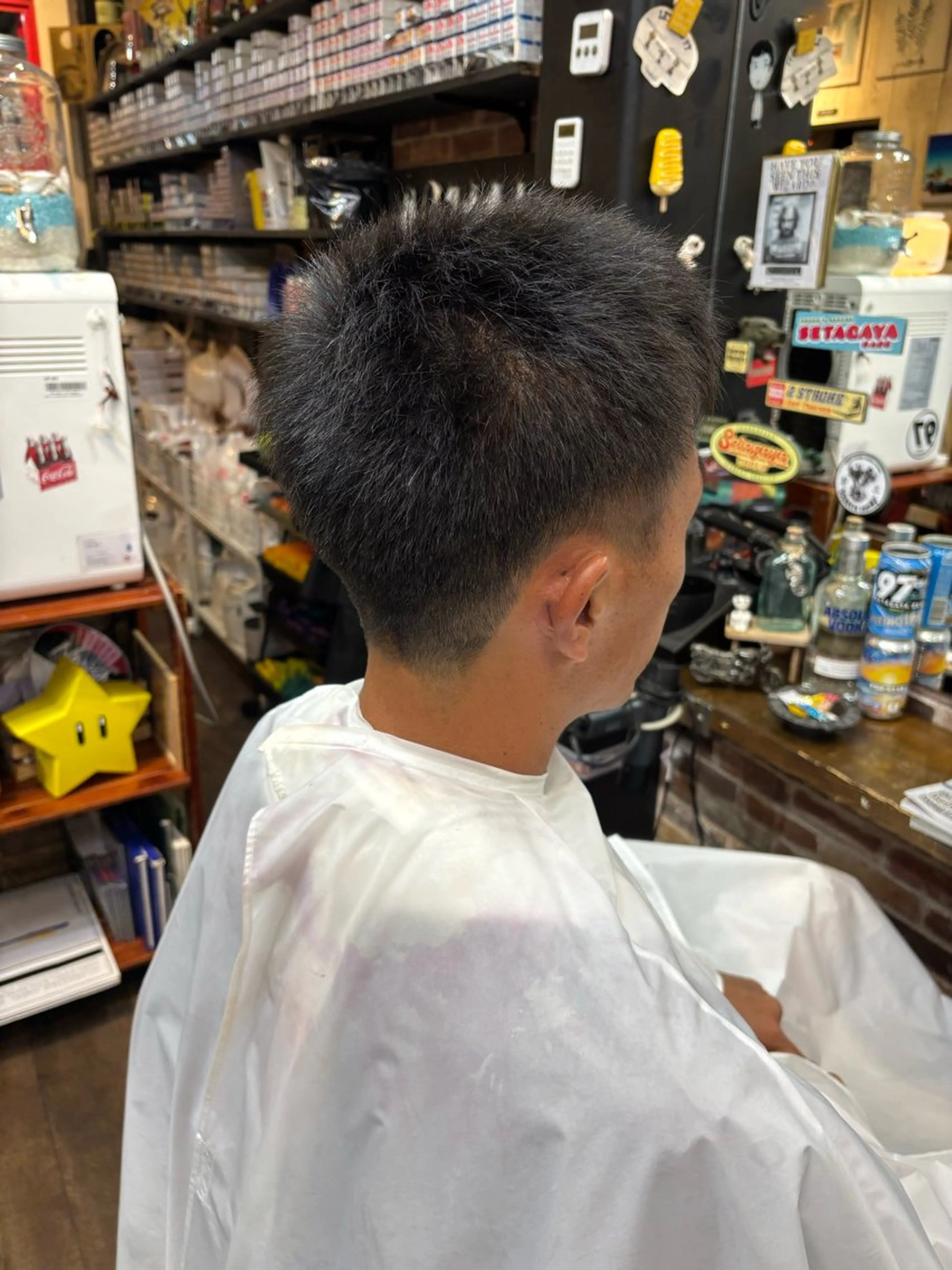 メンズ モヒカン ソフトモヒカン 福田 有紗のヘアスタイル