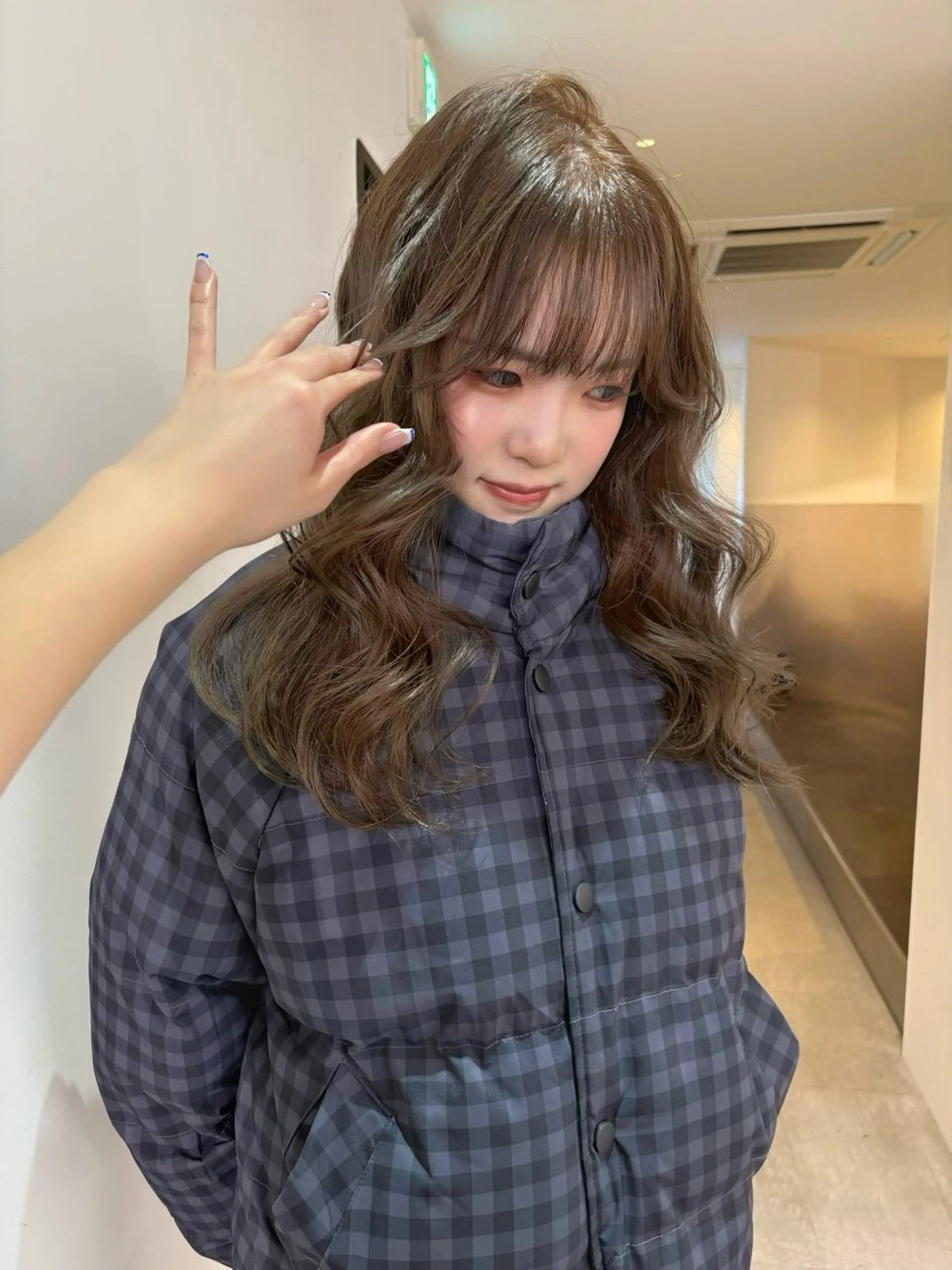 【ブリーチなしWカラー】ダメージレスで透明感オリーブベージュ.ヘーゼルベージュ.柔らかベージュ.グレージュ🧸︎💕︎︎の写真